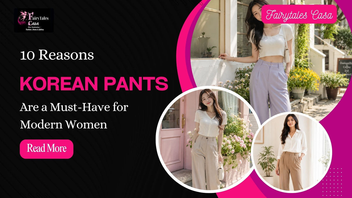 Stylish Korean pants for modern women