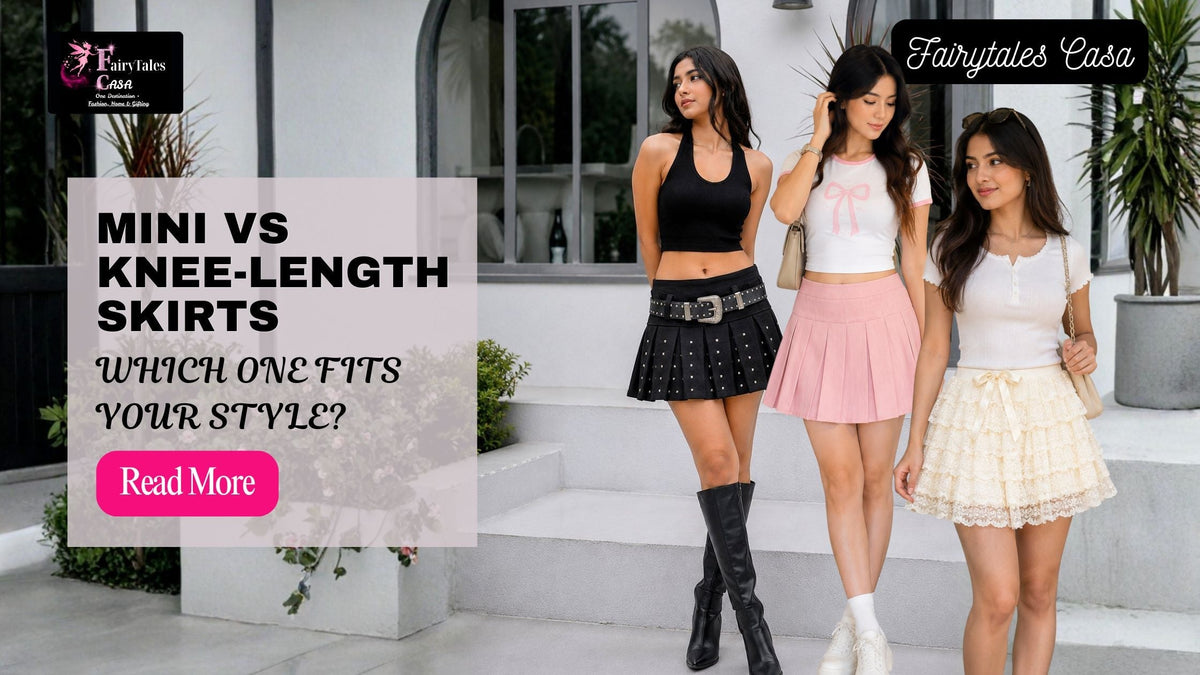 Mini and knee-length skirts styled for modern women