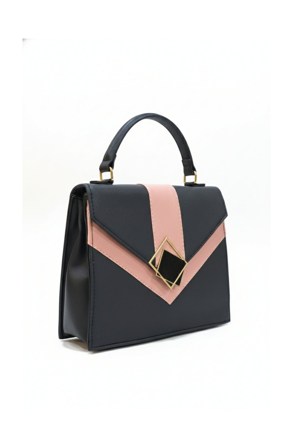 Women Solid Black Sling Bag