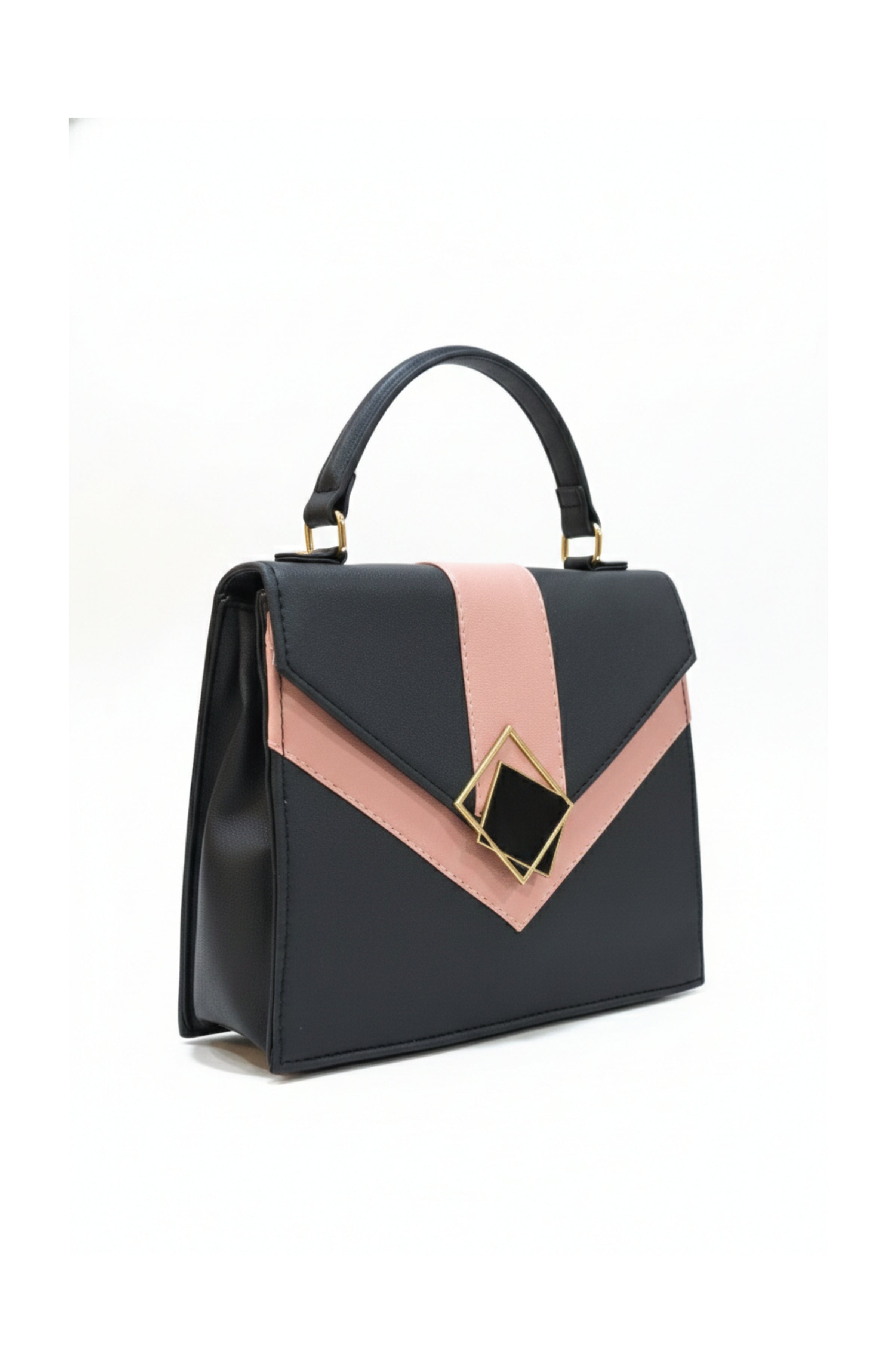 Women Solid Black Sling Bag