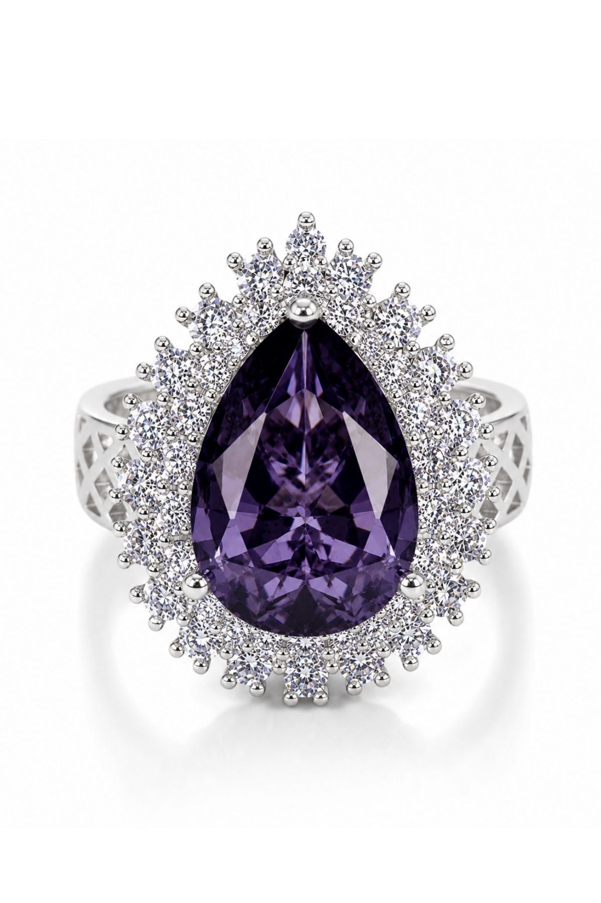 Purple Statement Ring