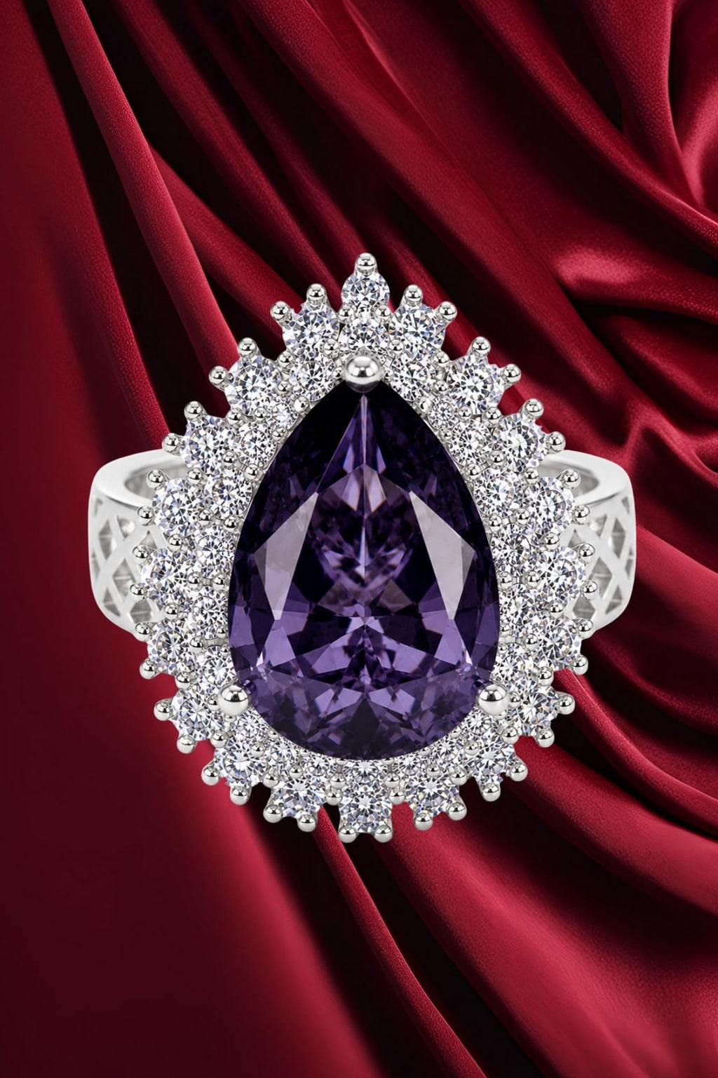 Purple Statement Ring