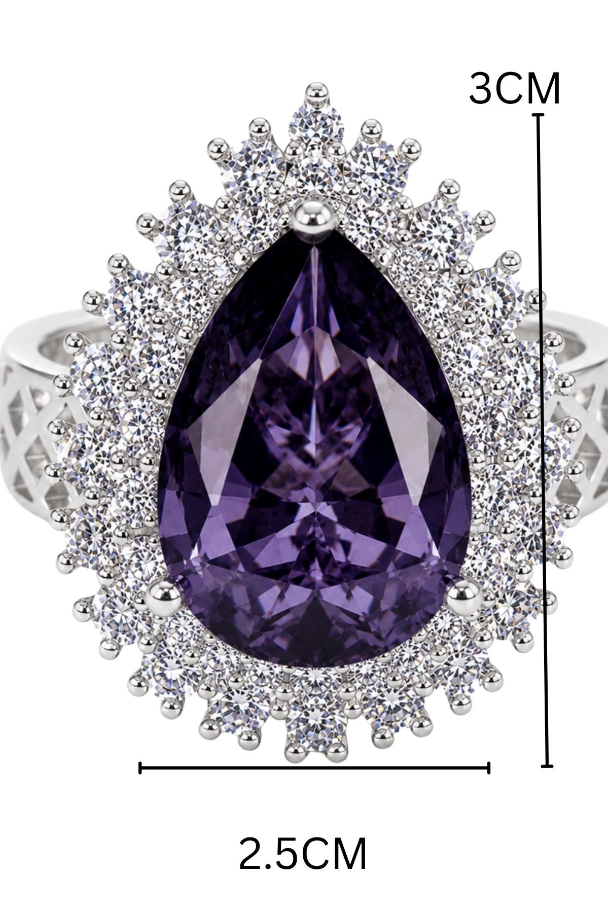 Purple Statement Ring