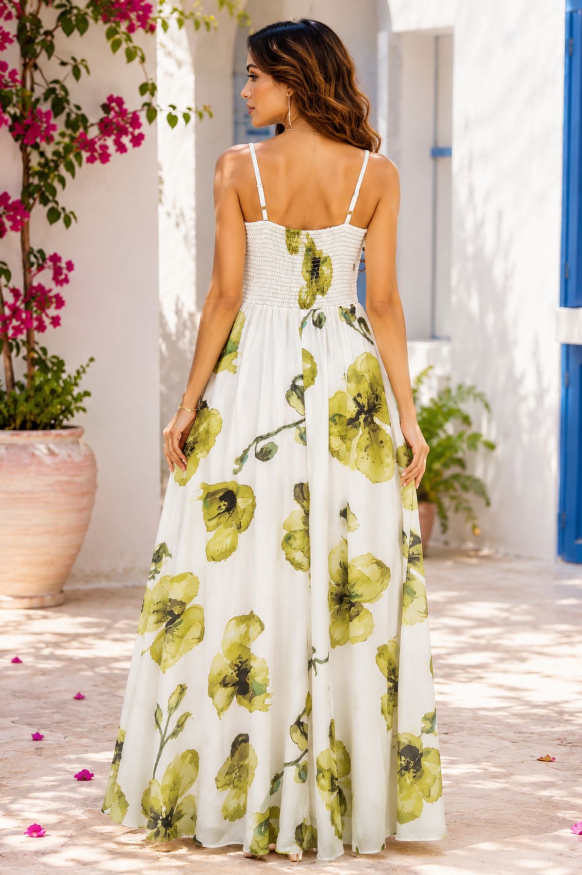 Women's Floral Maxi Dress