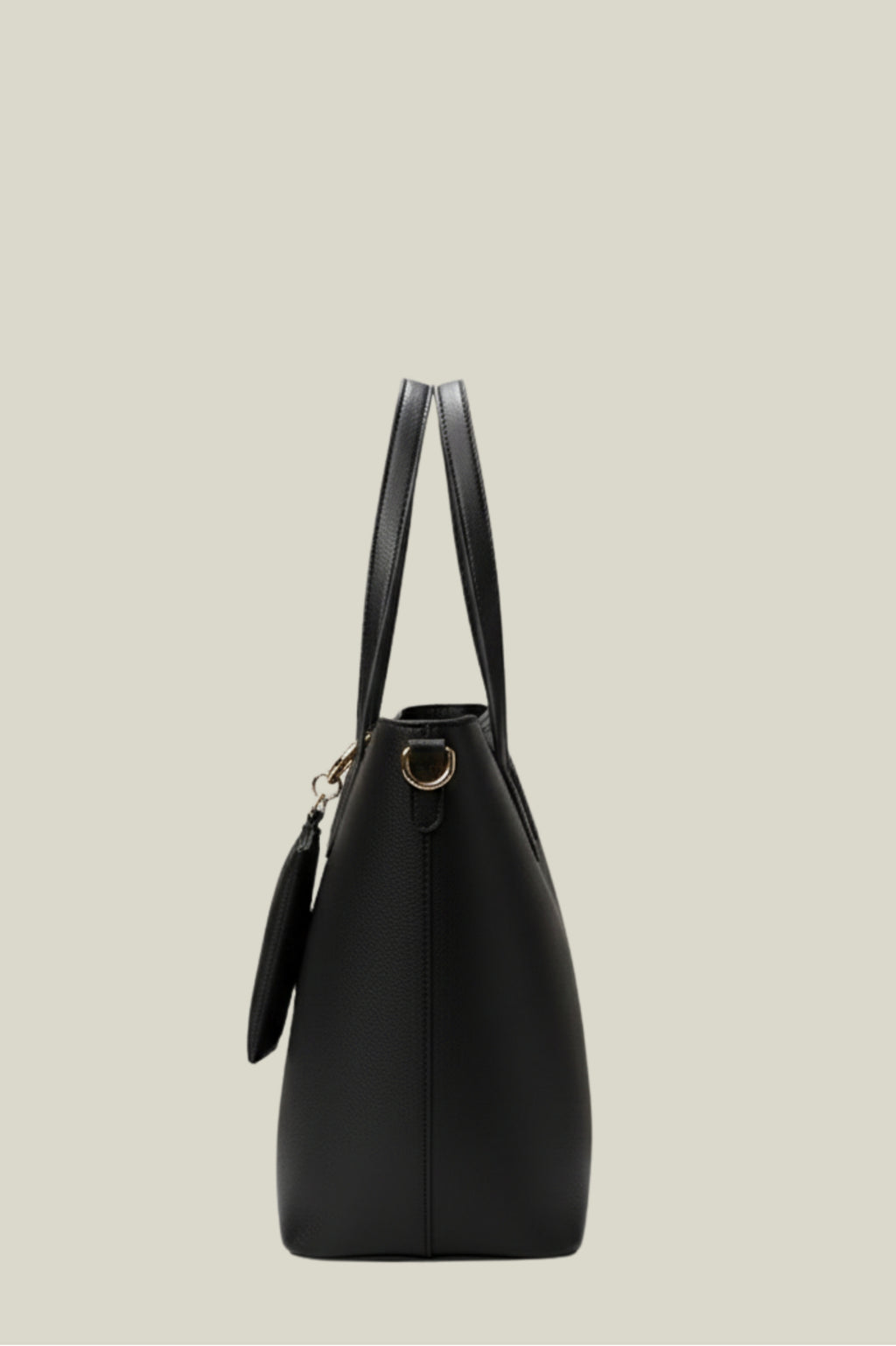 Lavie Luxe Hailey Solid Structured Tote Bag