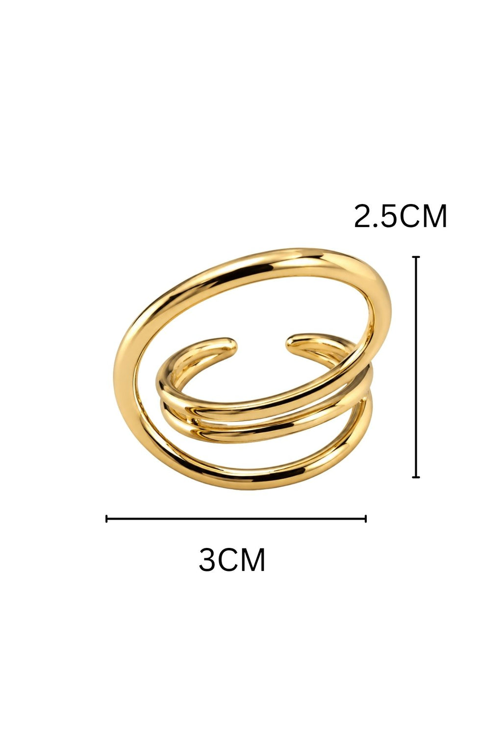 Golden Wrap Ring