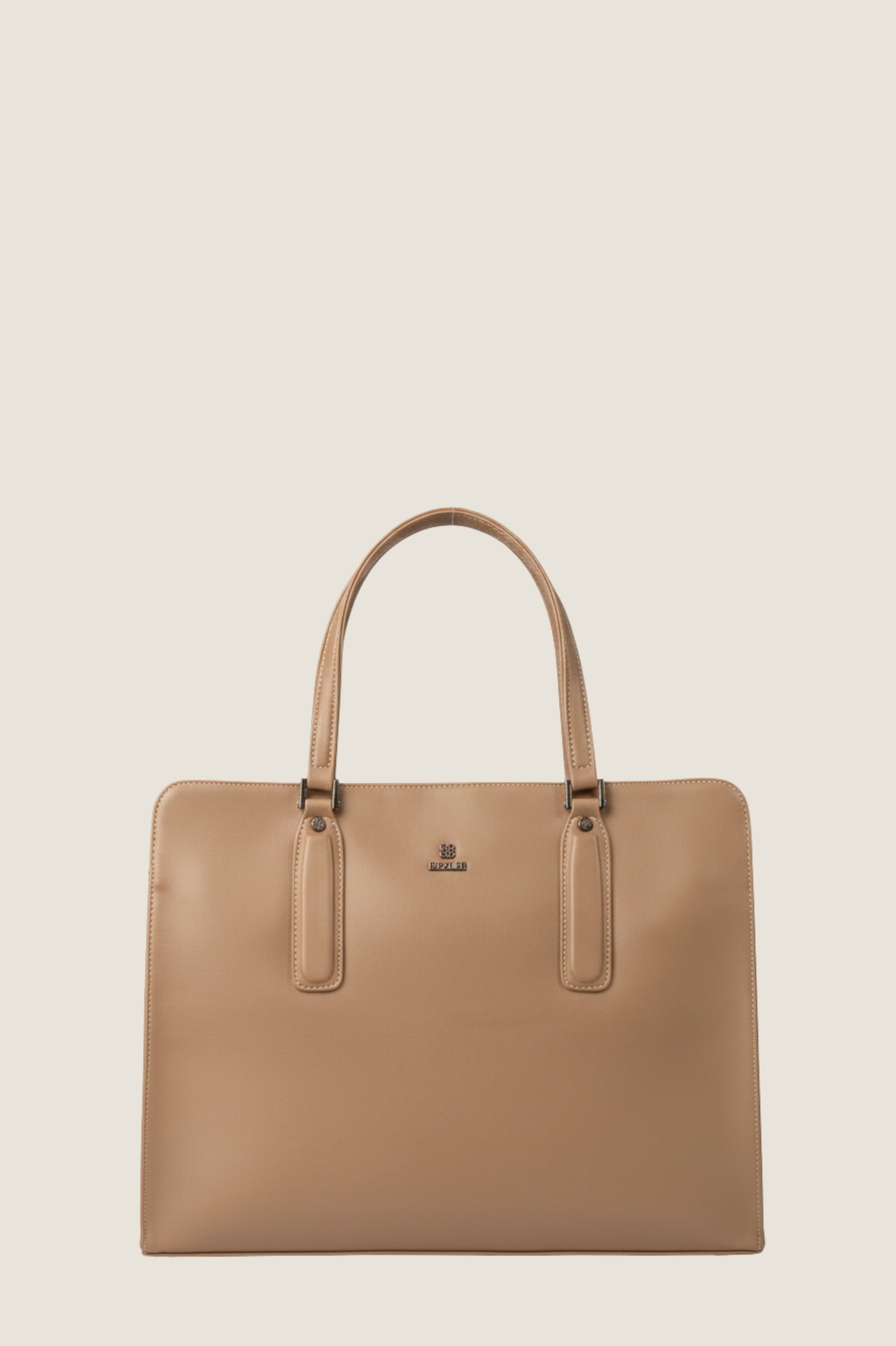 Bexlee Solid Structured Travel Brown Bag – Large, Stylish & Durable