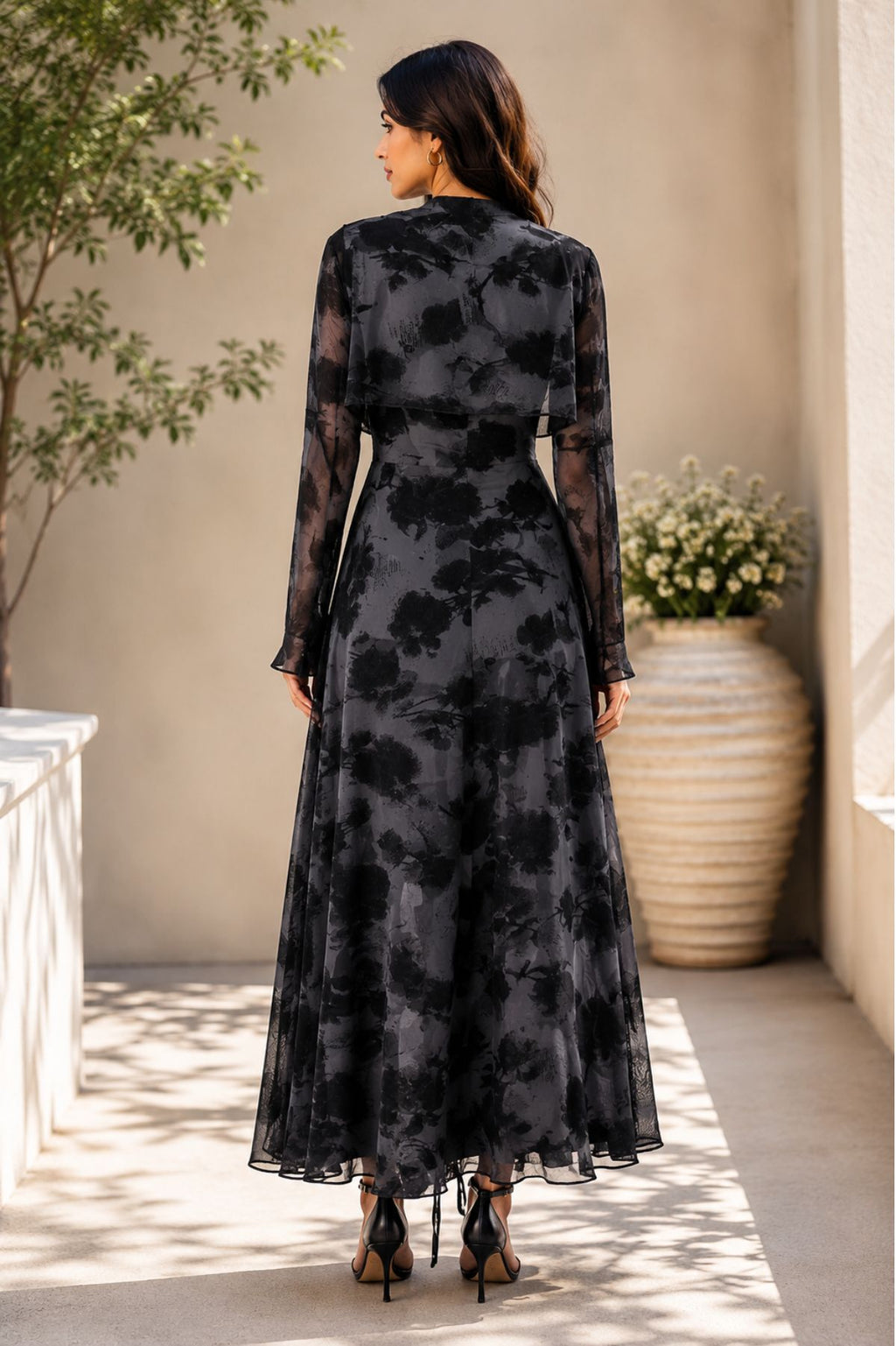 Floral Printed Maxi Dress