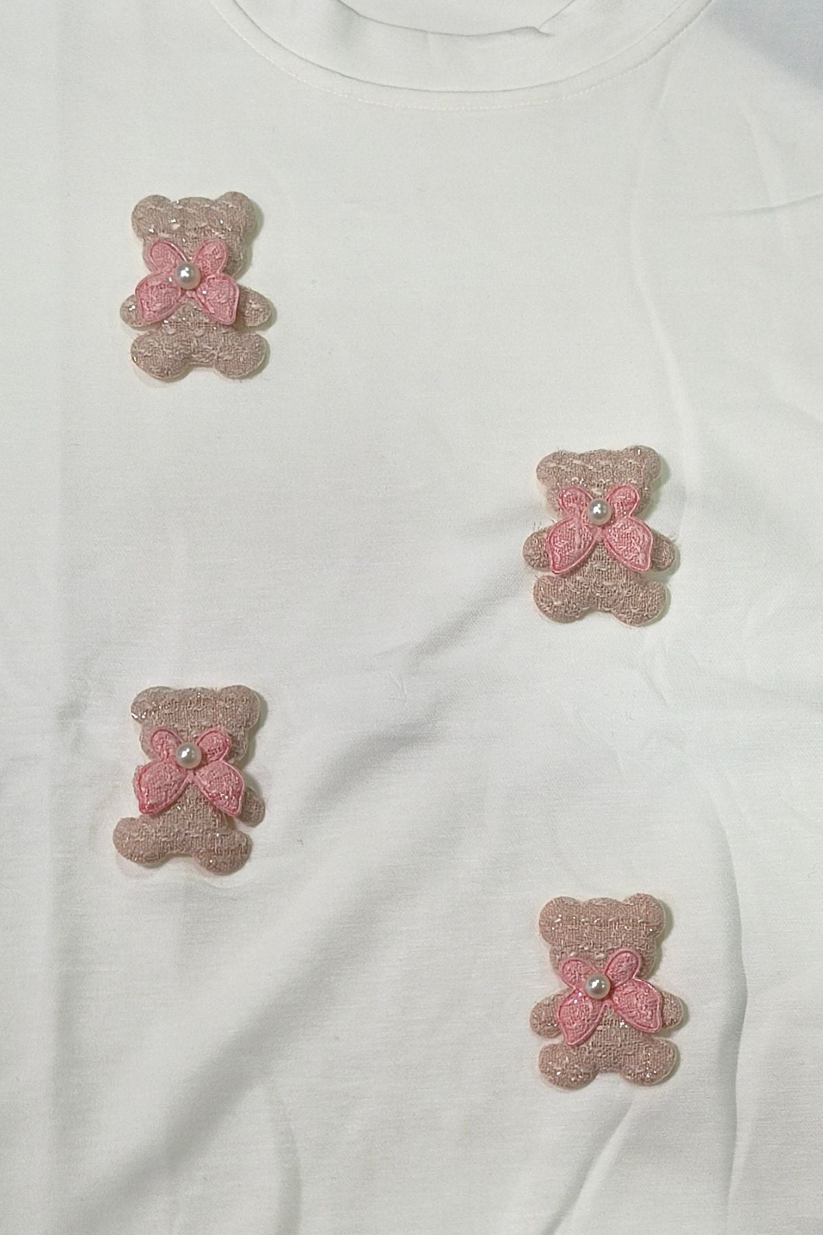 3D Teddy Bear Graphic T-Shirt