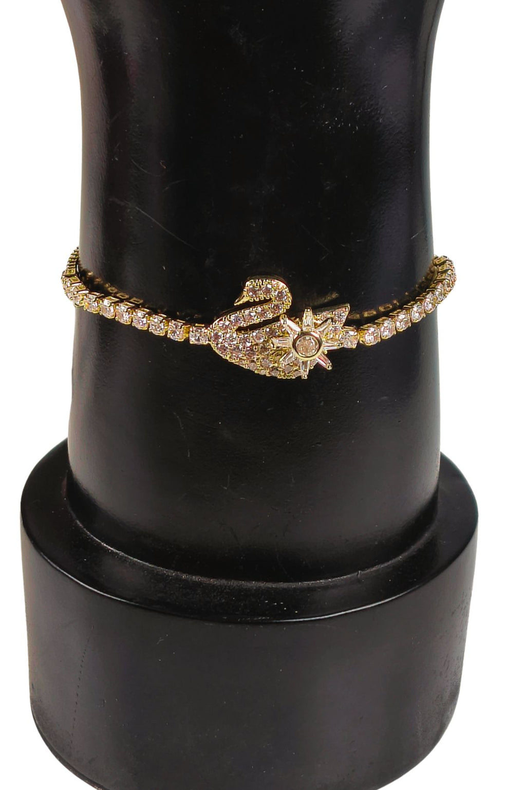 Star Charm Gold-Plated Adjustable Bracelet