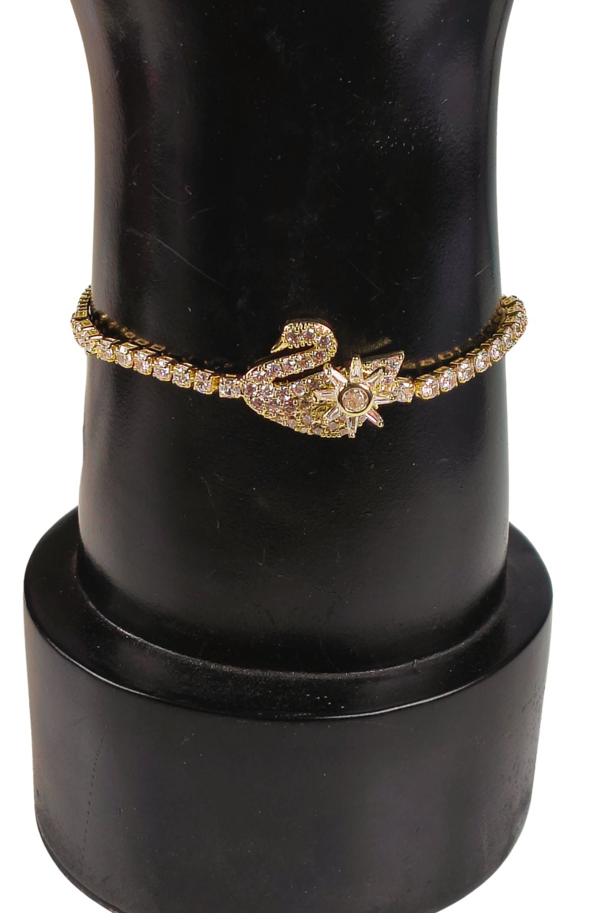 Star Charm Gold-Plated Adjustable Bracelet