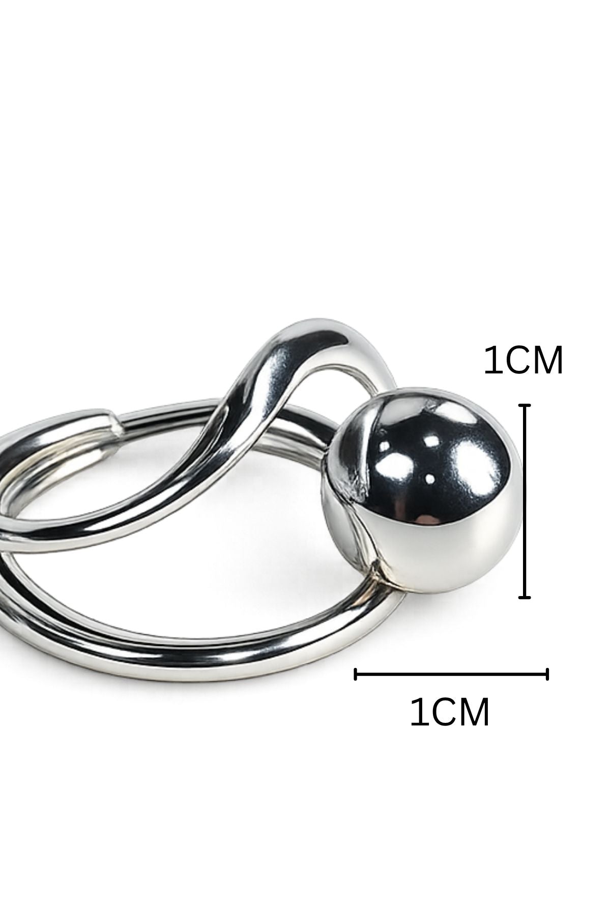 Sterling Silver Ball Ring