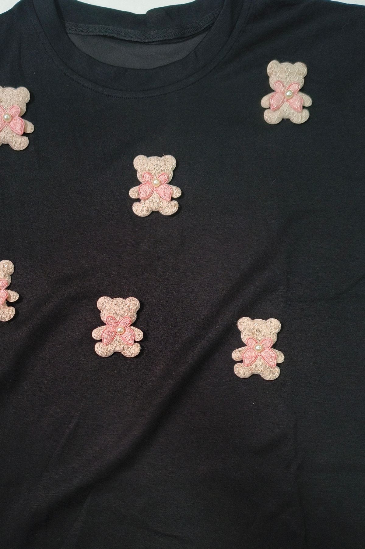 3D Teddy Bear Graphic T-Shirt