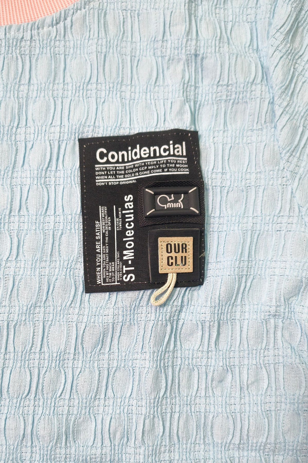 Mira Tee – II | Textured Bubble Fabric T-Shirt