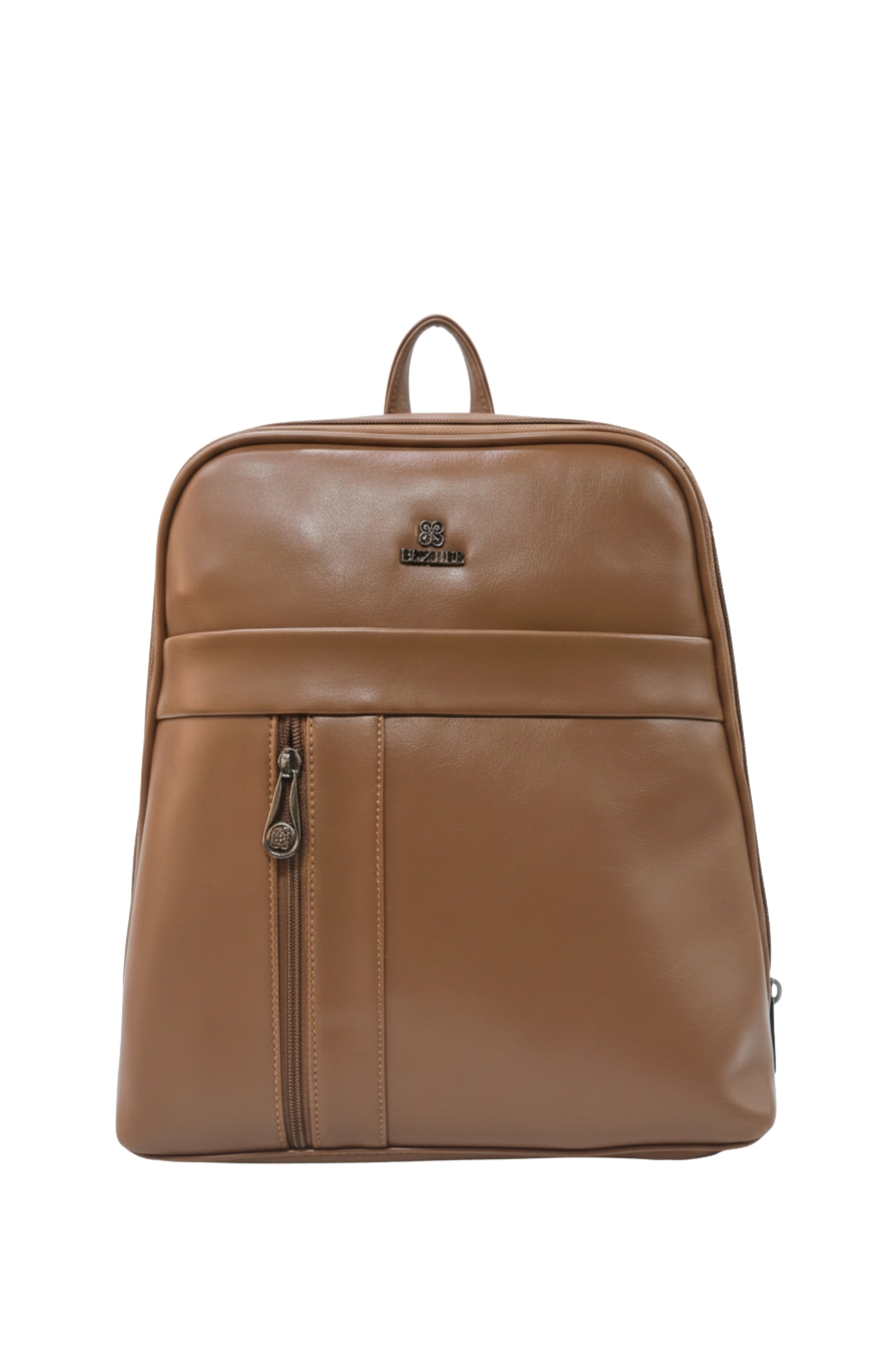 Bexlee Solid Light Brown Premium Travel Bag
