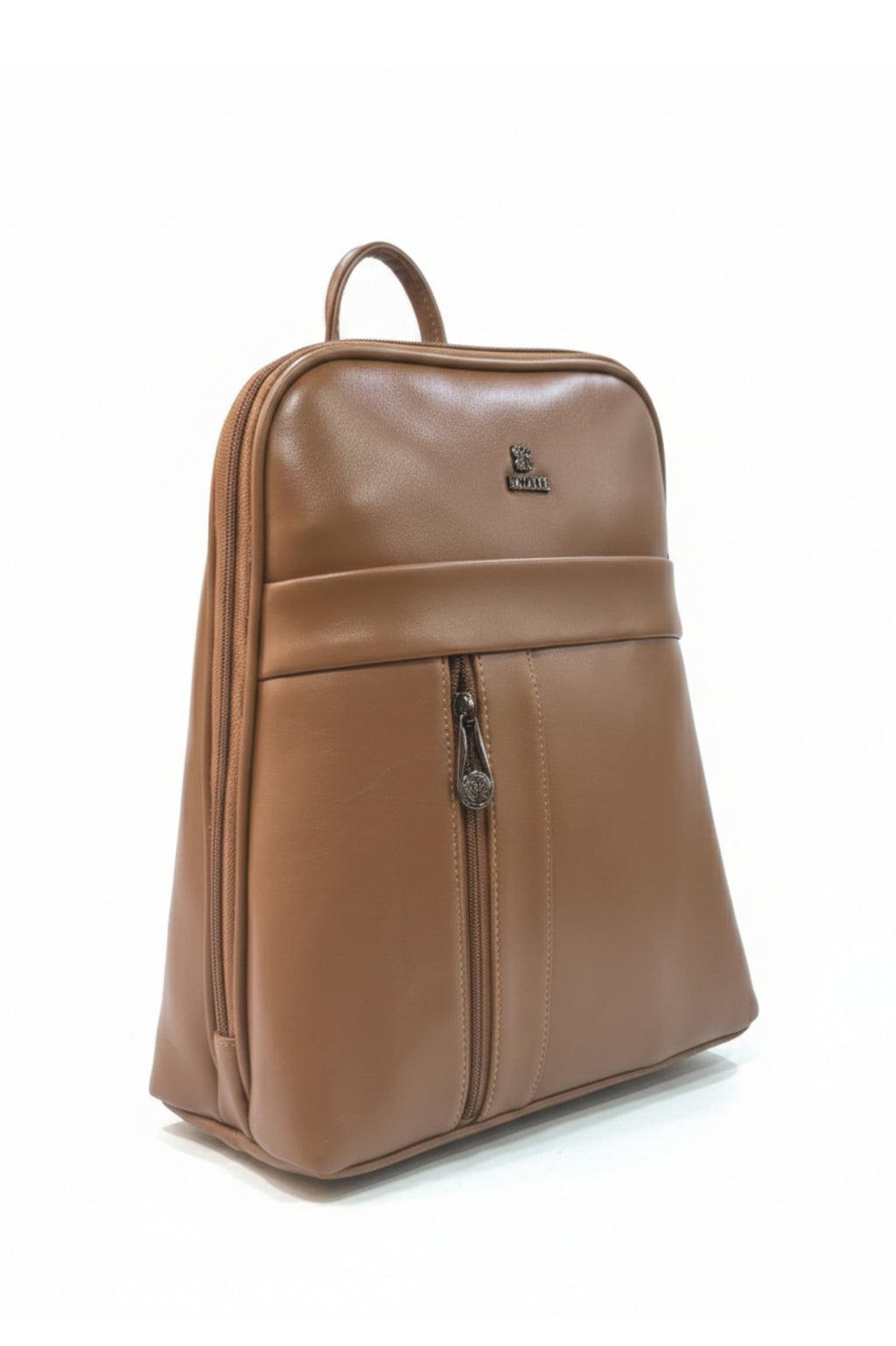 Bexlee Solid Light Brown Premium Travel Bag