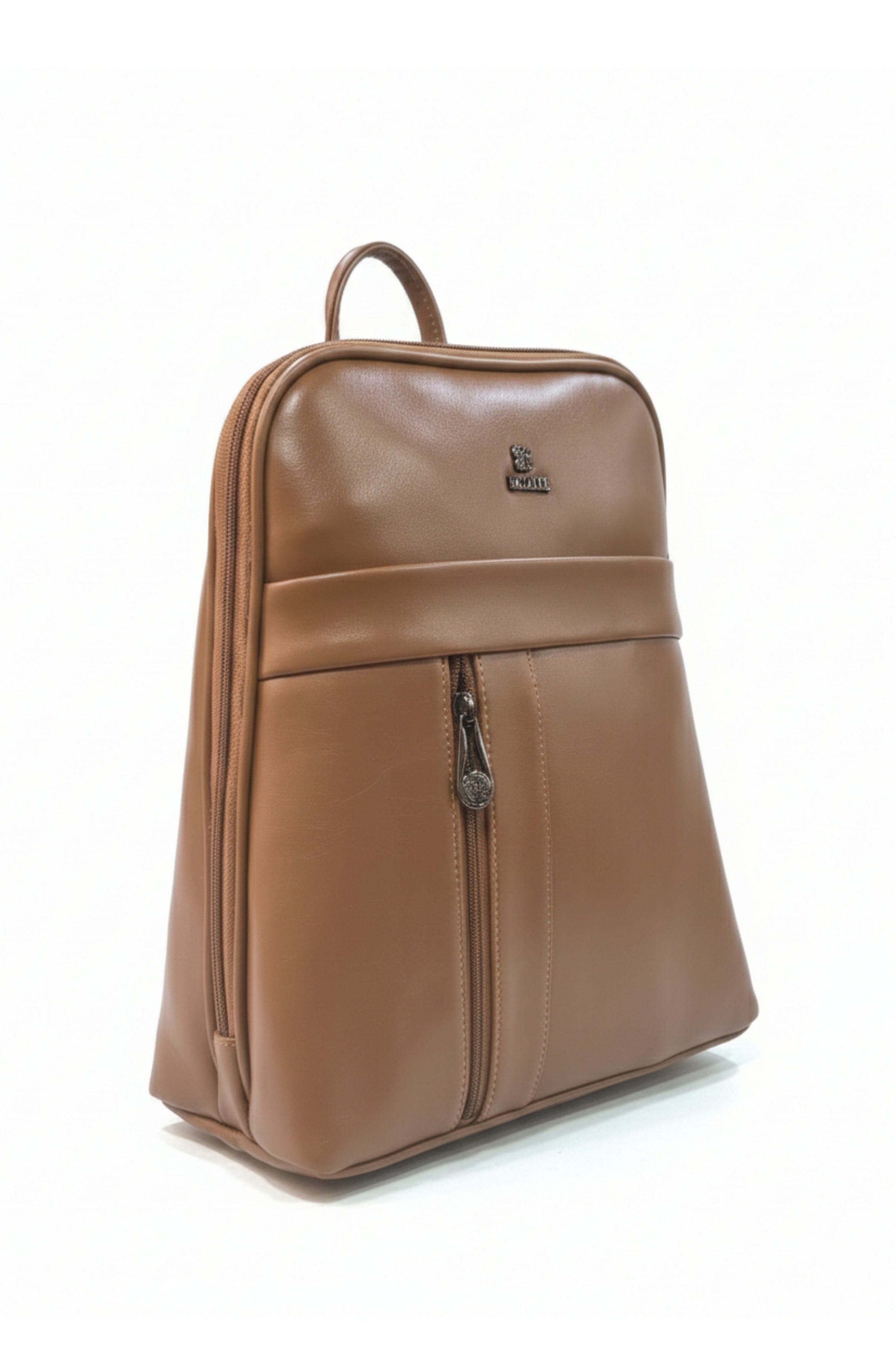 Bexlee Solid Light Brown Premium Travel Bag