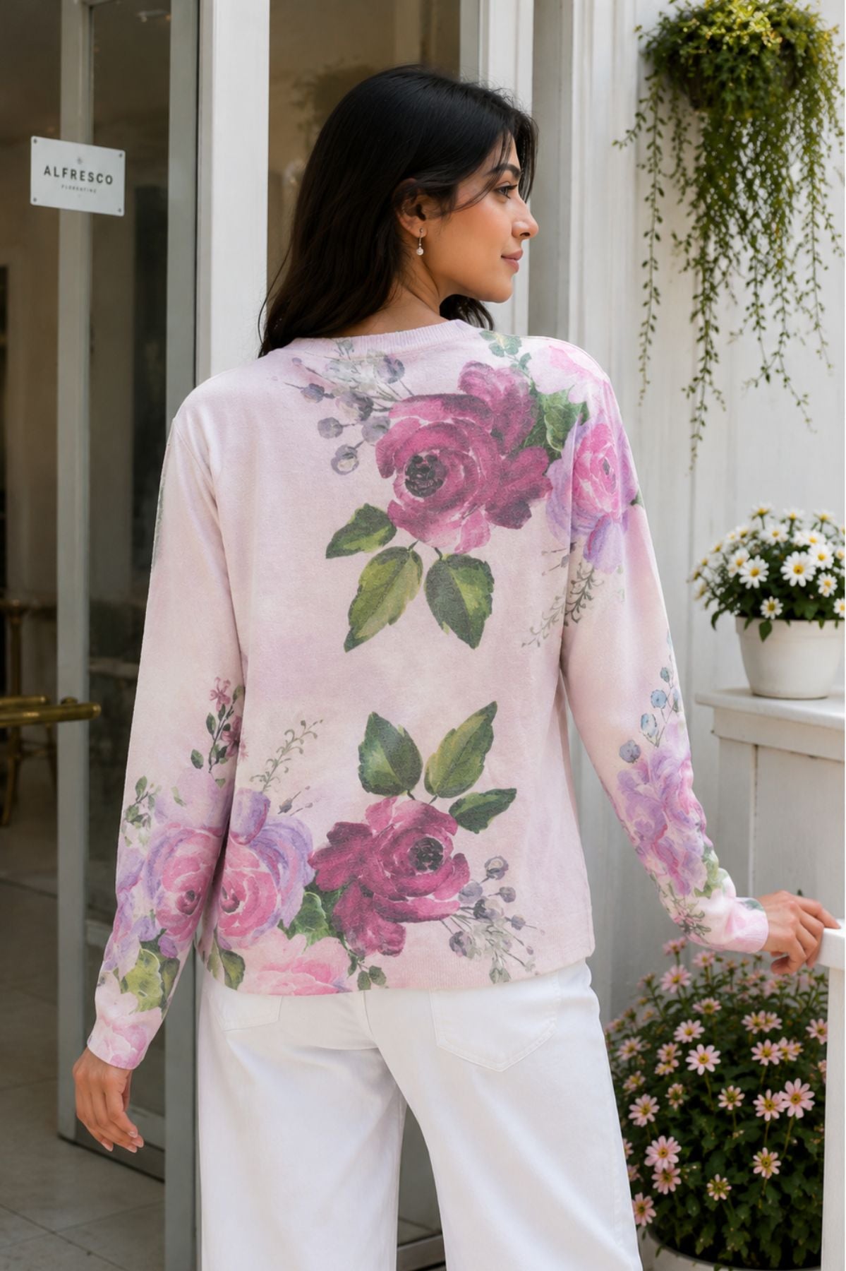 Riva Top Light Purple Sweater Knit Top
