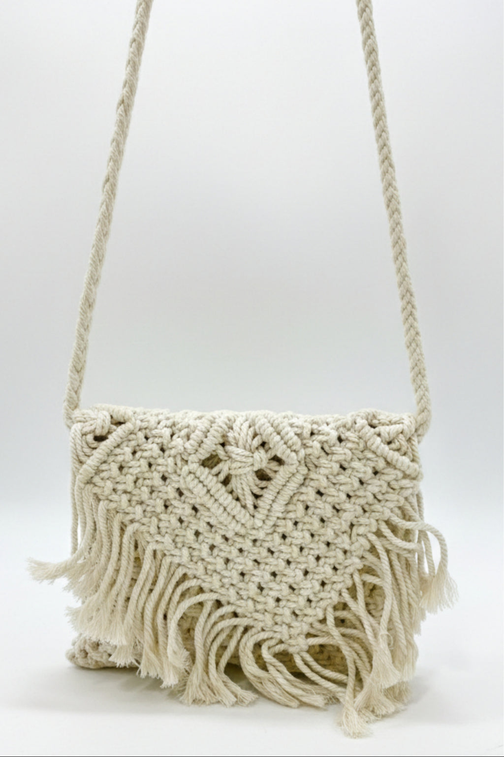 Handcrafted Macramé Shoulder Bag for Women