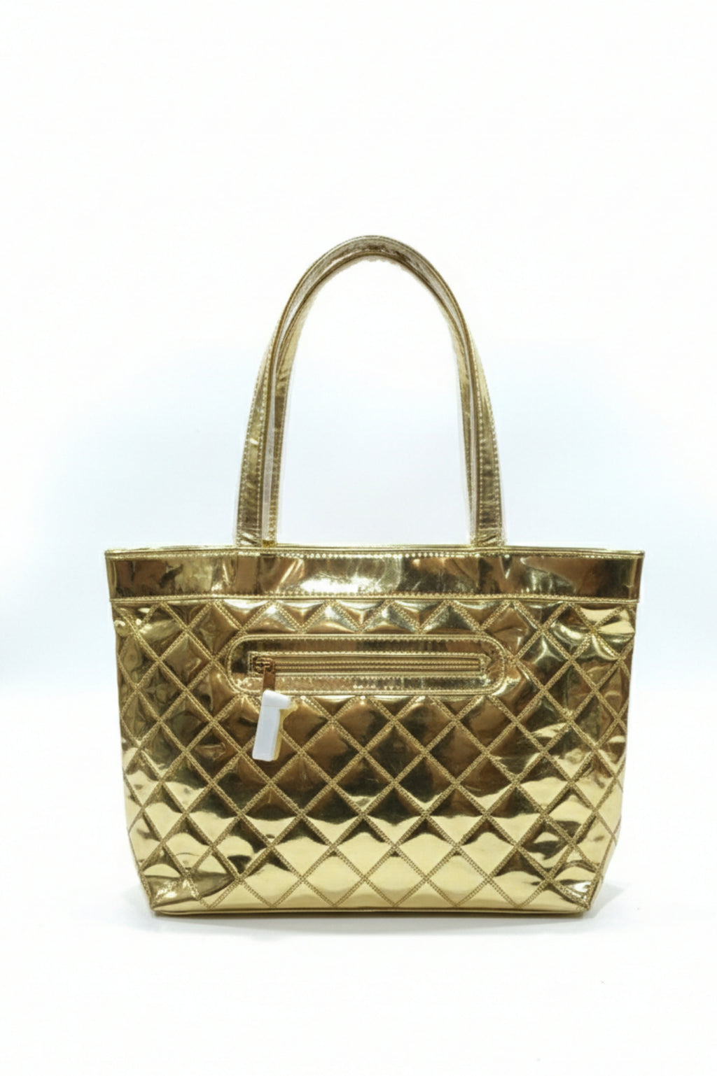 Women Premium Structured Handbag - Golden