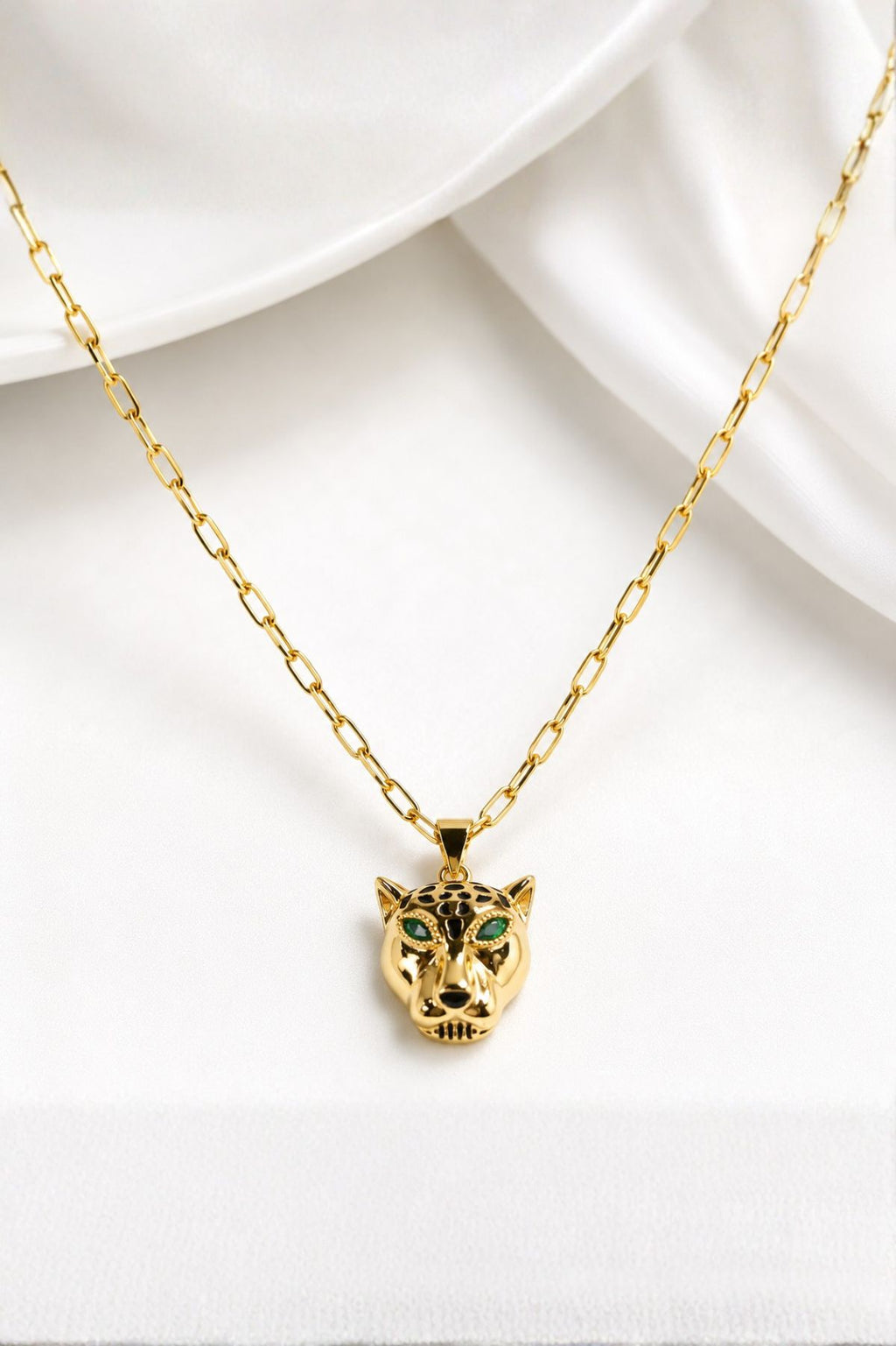 Panther Head Pendant Chain