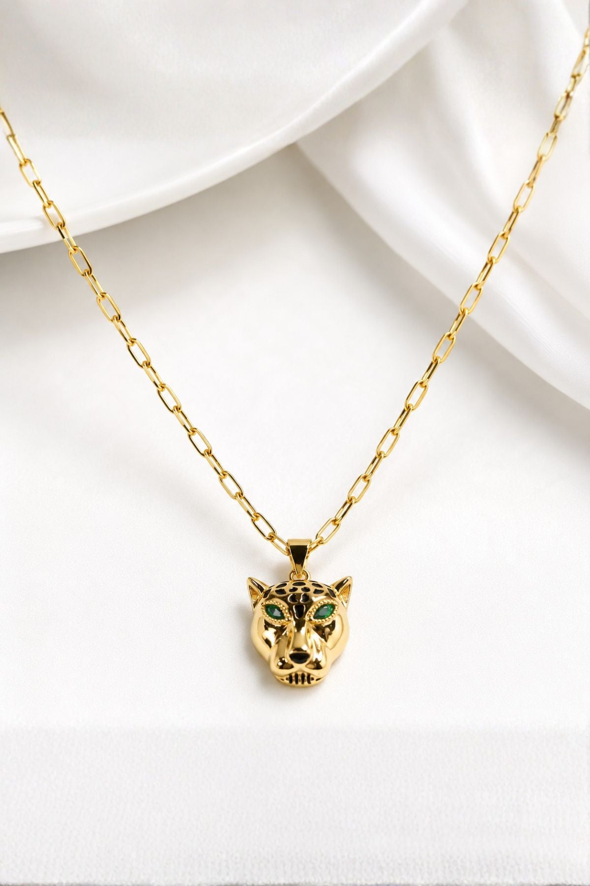 Panther Head Pendant Chain