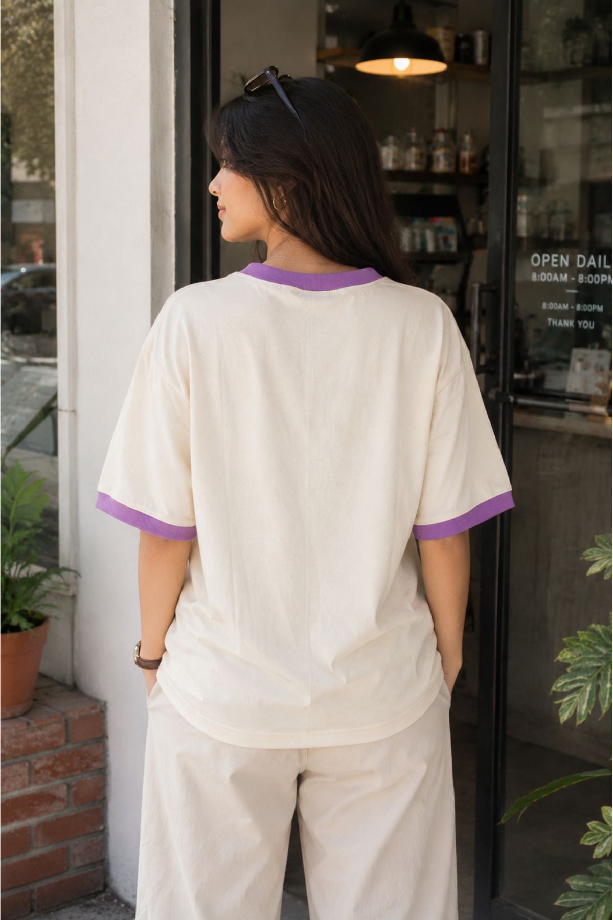Purple Ringer Milkshake Graphic T-Shirt