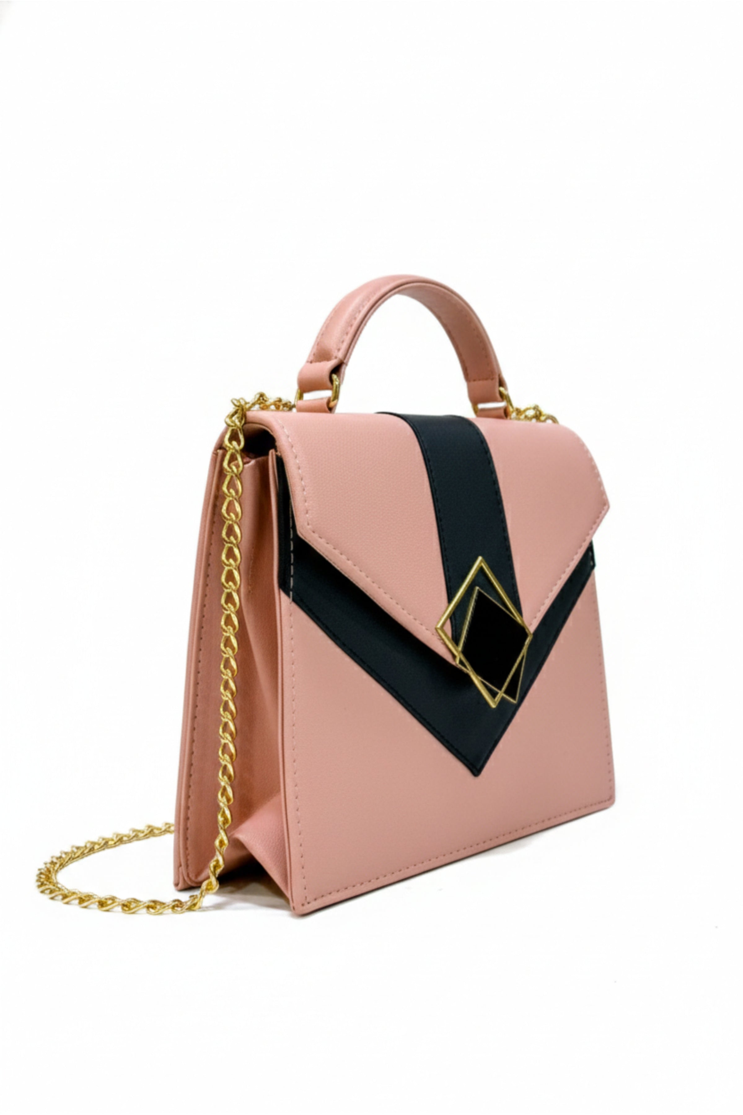 Women Solid Black Sling Bag