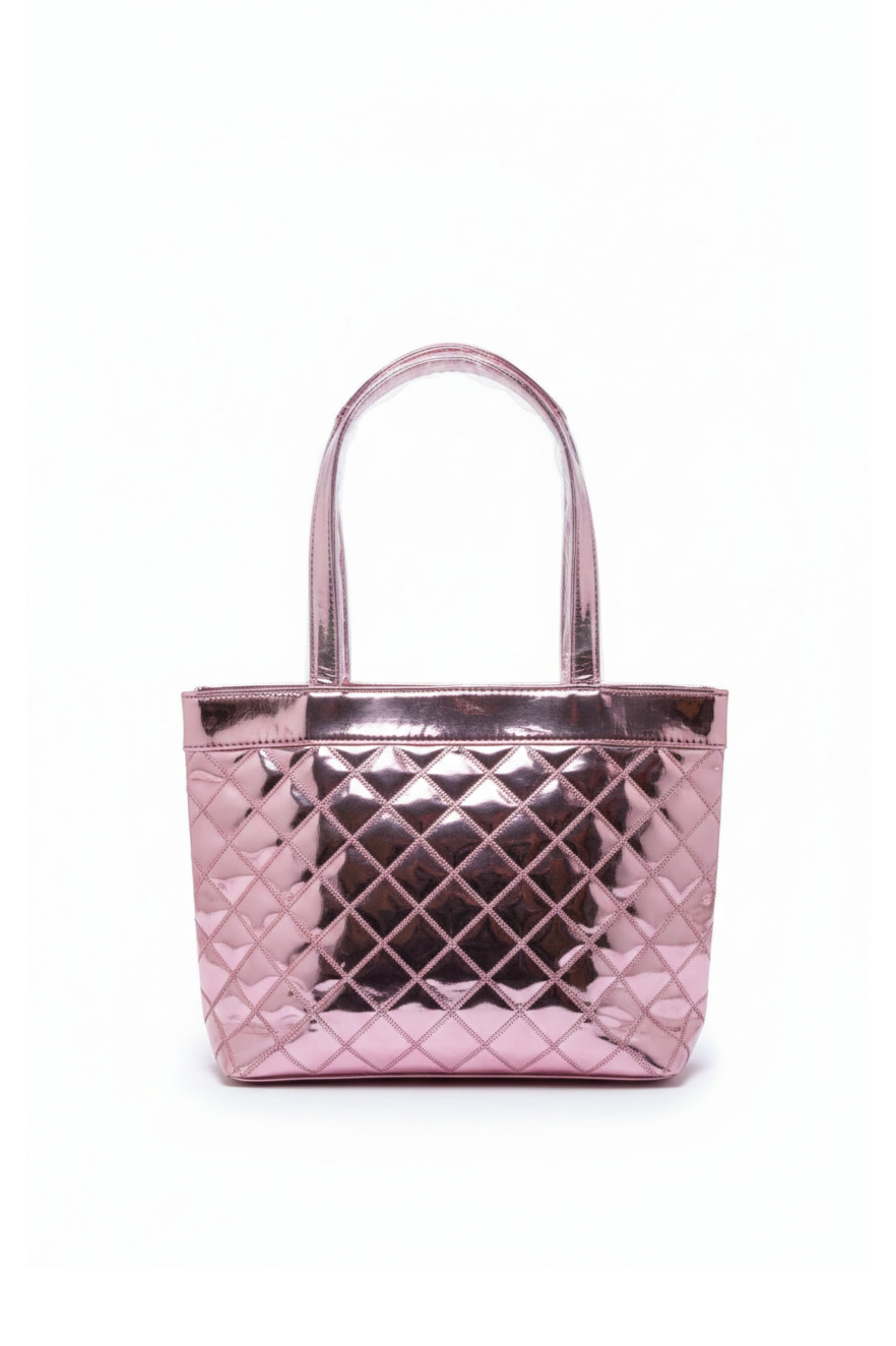 Women Premium Structured Handbag - Pink