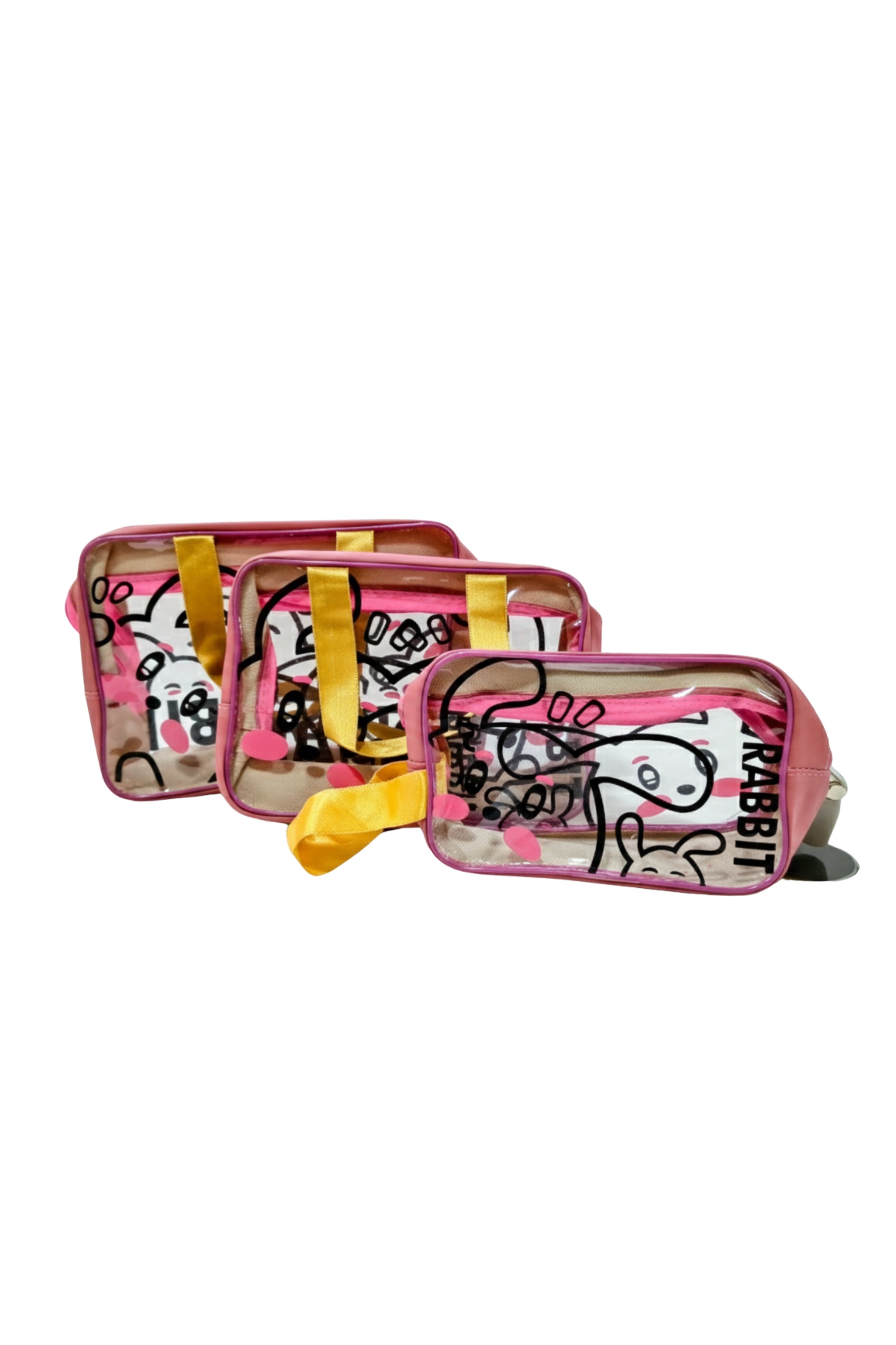 Pink Makeup Vanity Pouch for Women