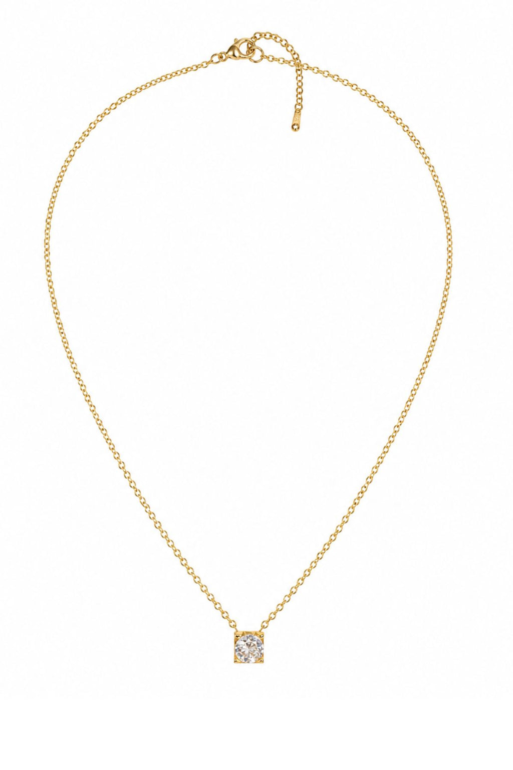 Gold Diamond Pendant Chain