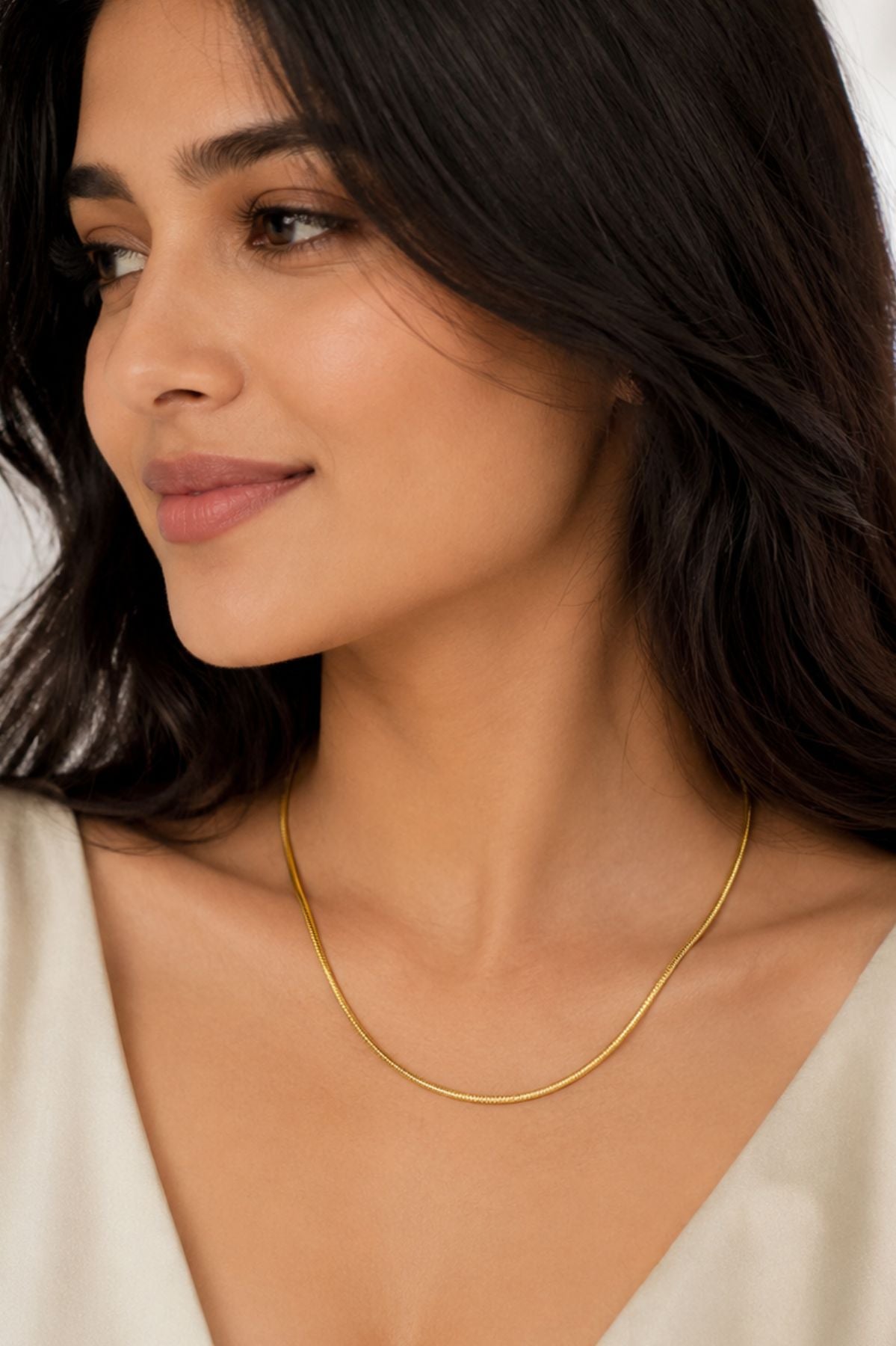 Girl's Plain Golden Chain