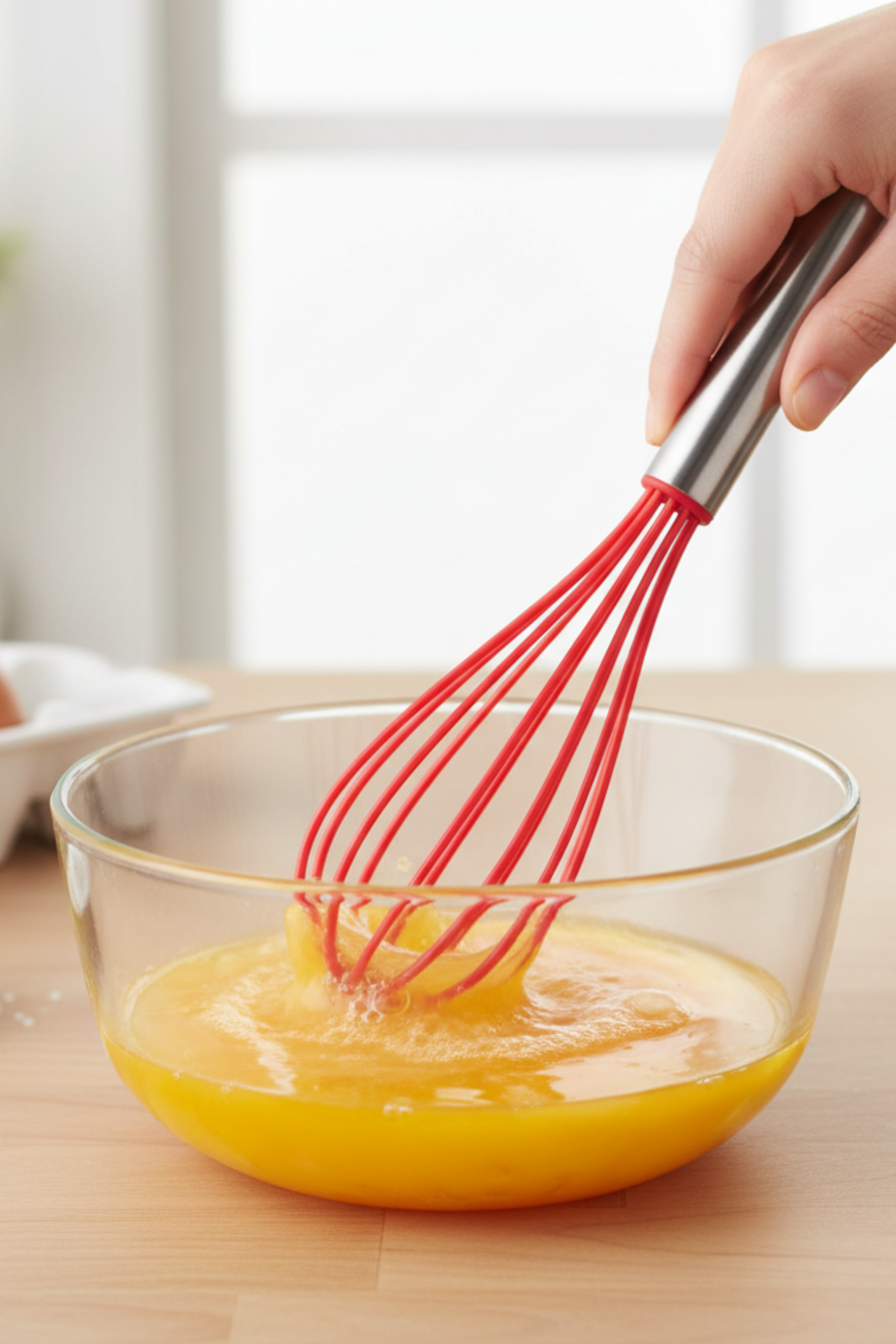 Silicone Whisk – Heat Resistant BPA Free Kitchen Tool