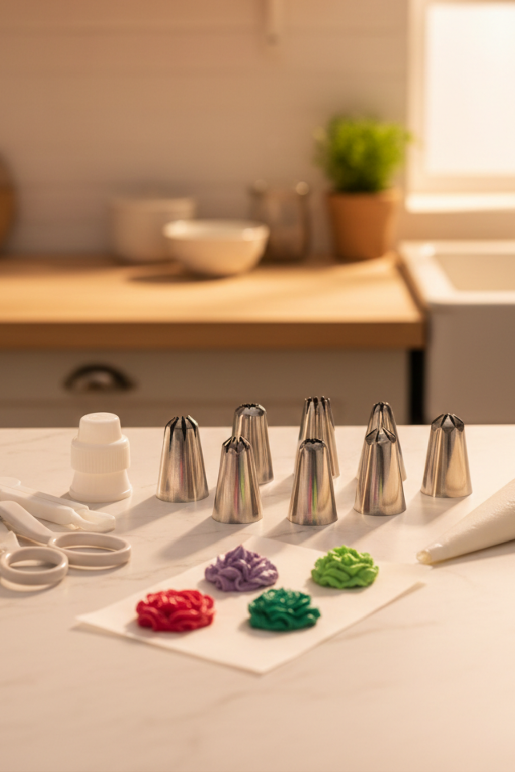 Cake Decorating Piping Nozzle & Tool Set