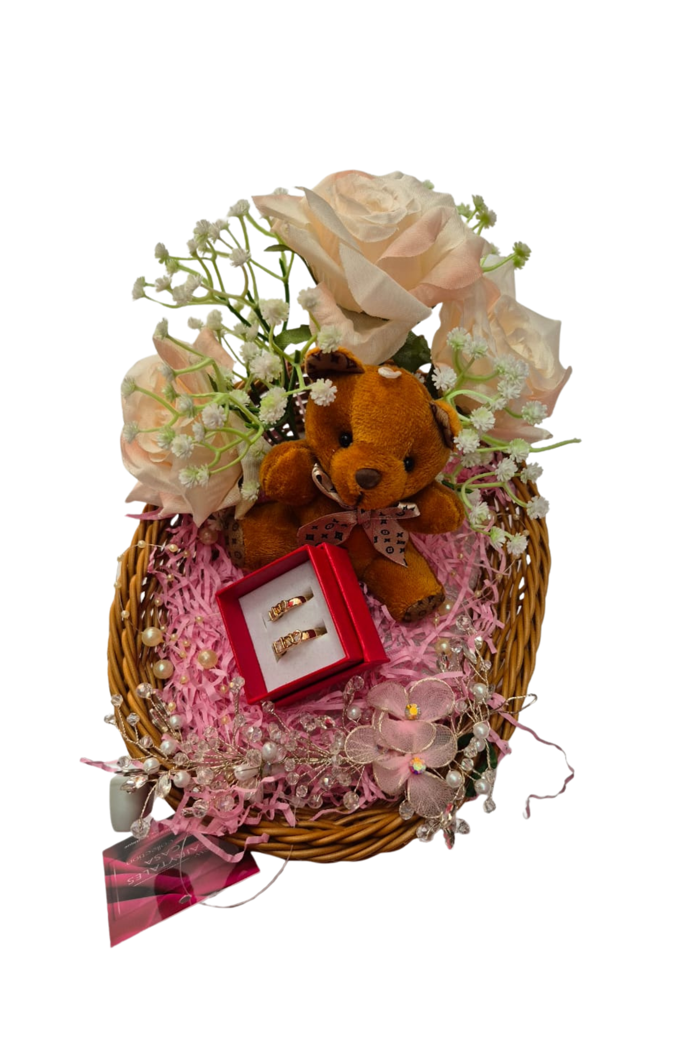 Teddy Love Gift Combo – Cute Valentine Edition