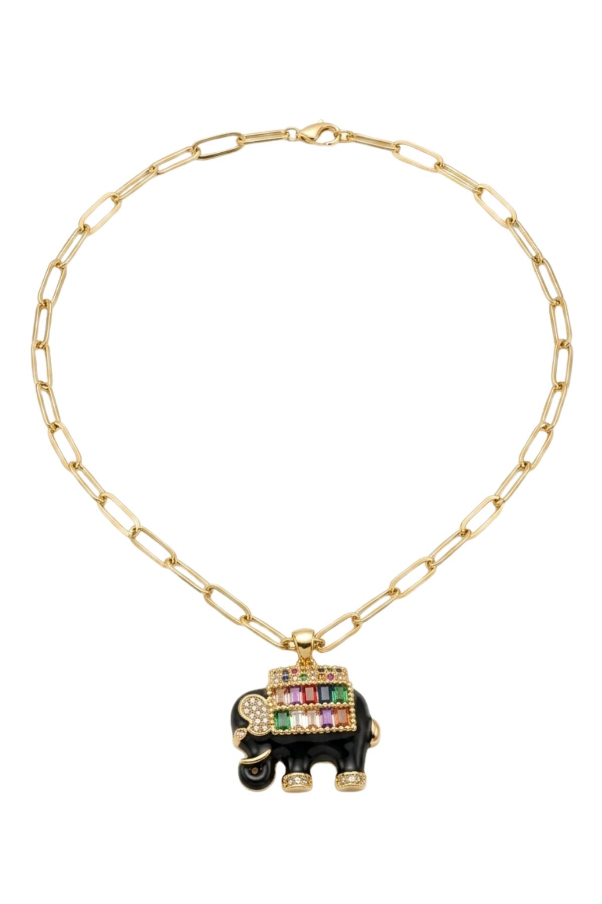 Elephant Pendant Chain