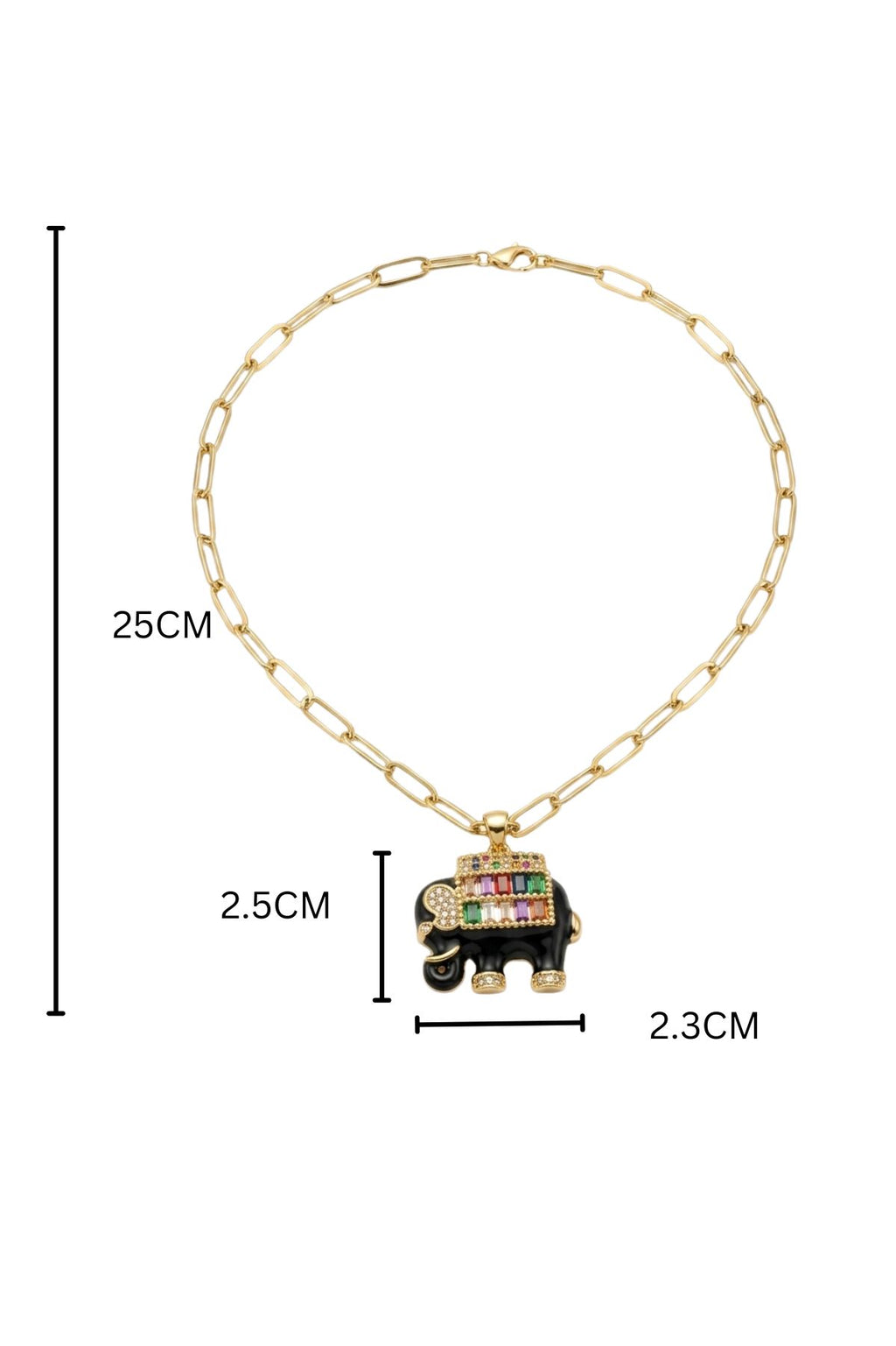 Elephant Pendant Chain