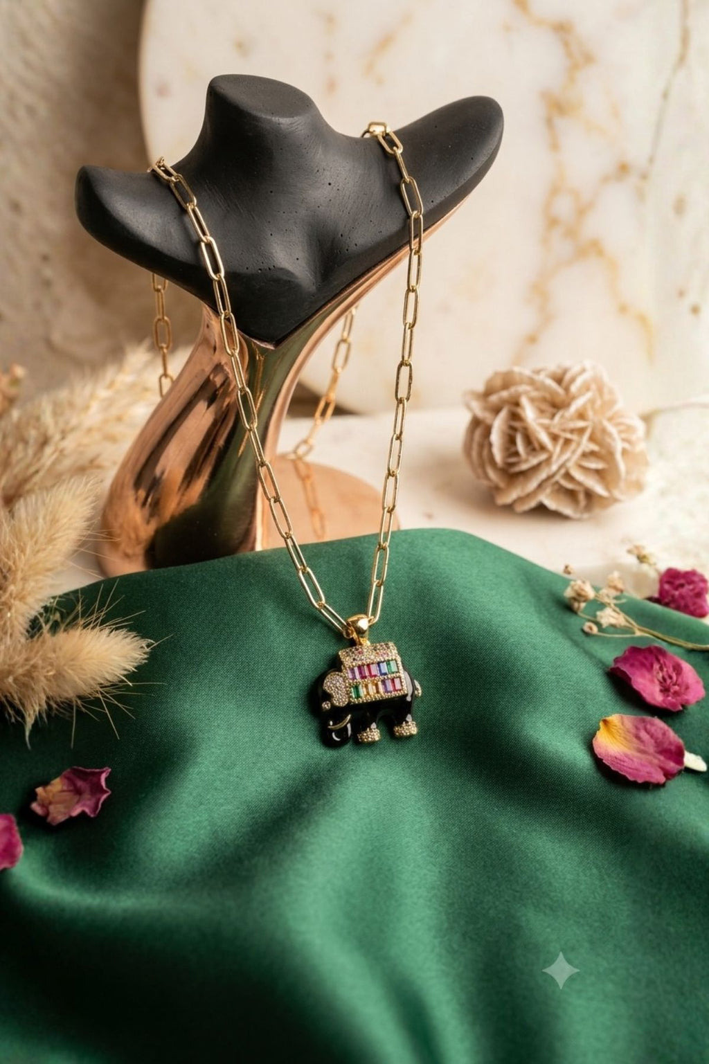 Elephant Pendant Chain