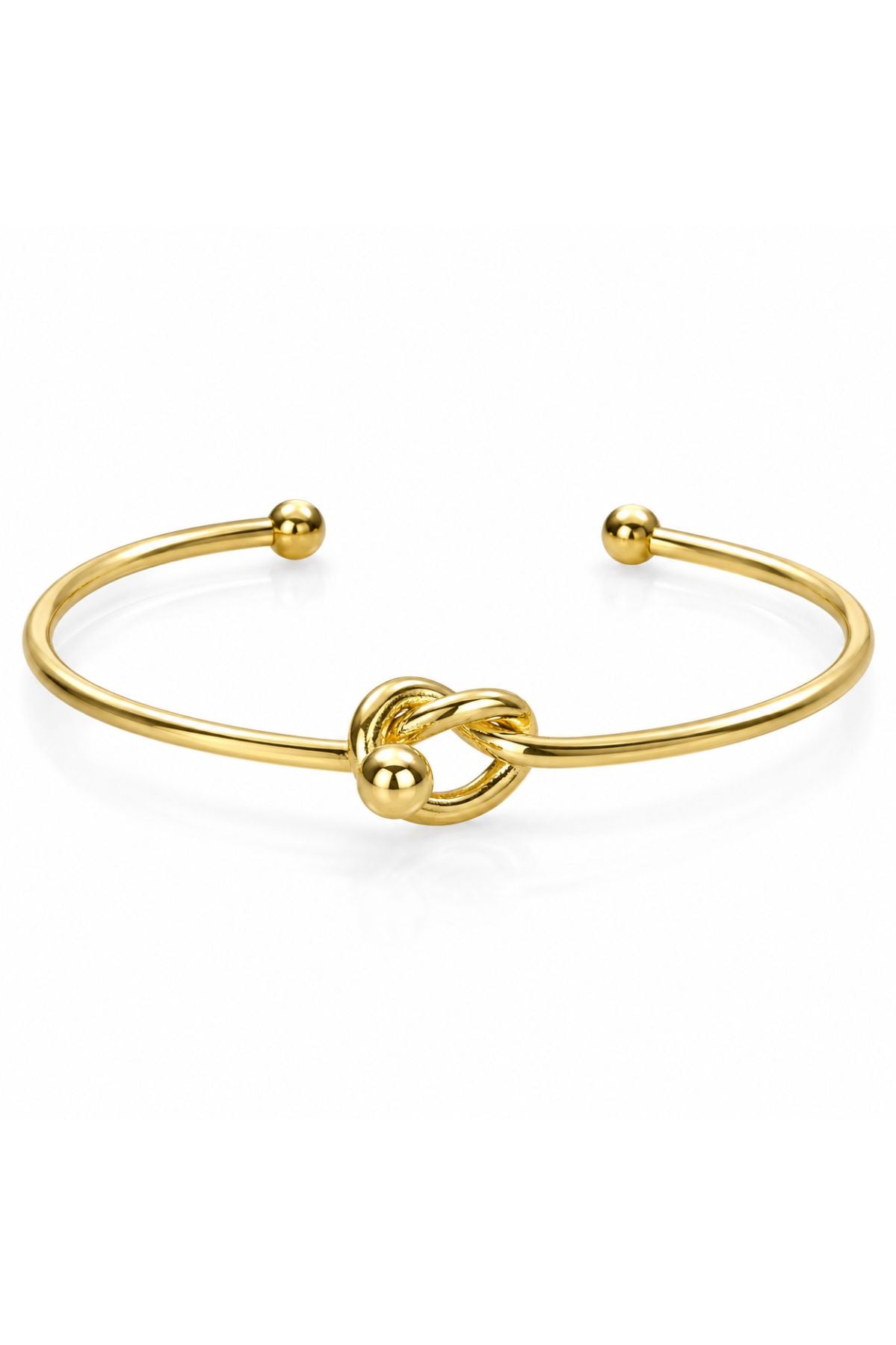 Golden Knot Cuff Bracelet