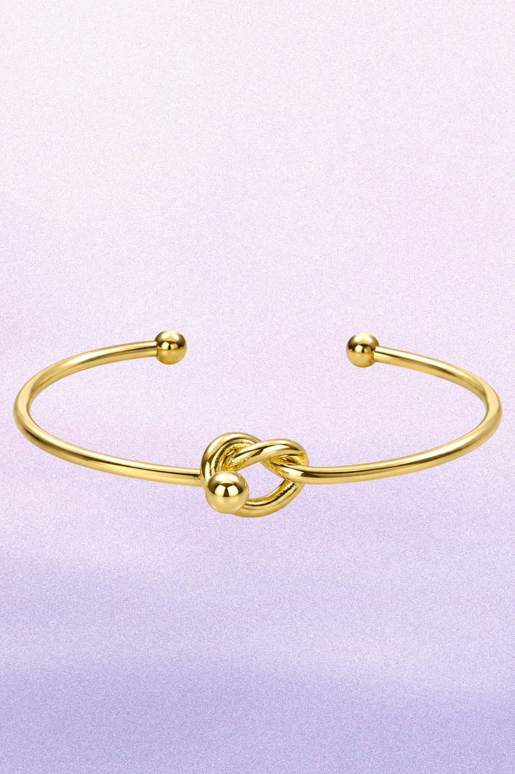 Golden Knot Cuff Bracelet