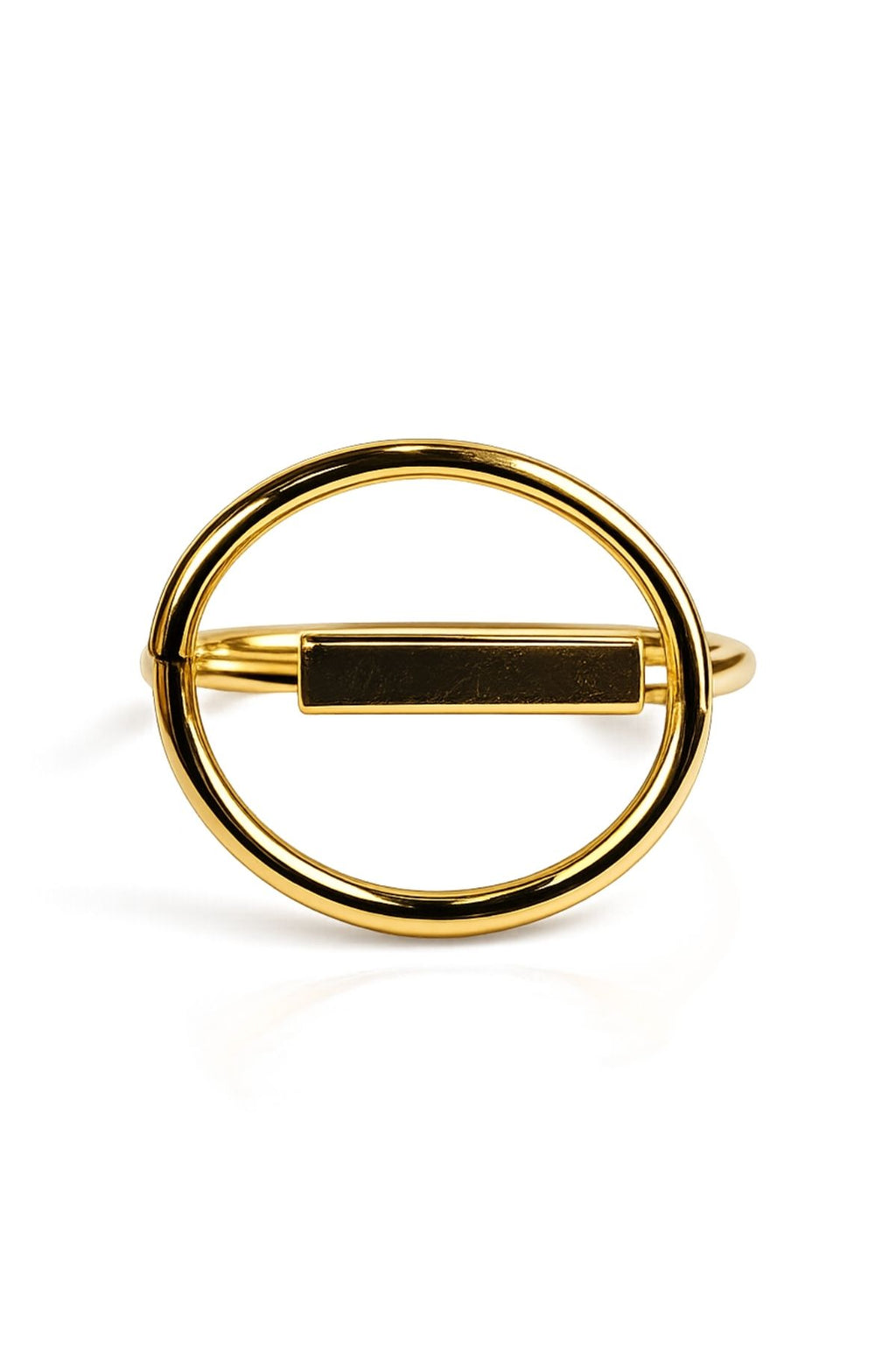 Modern Golden Wrap Ring