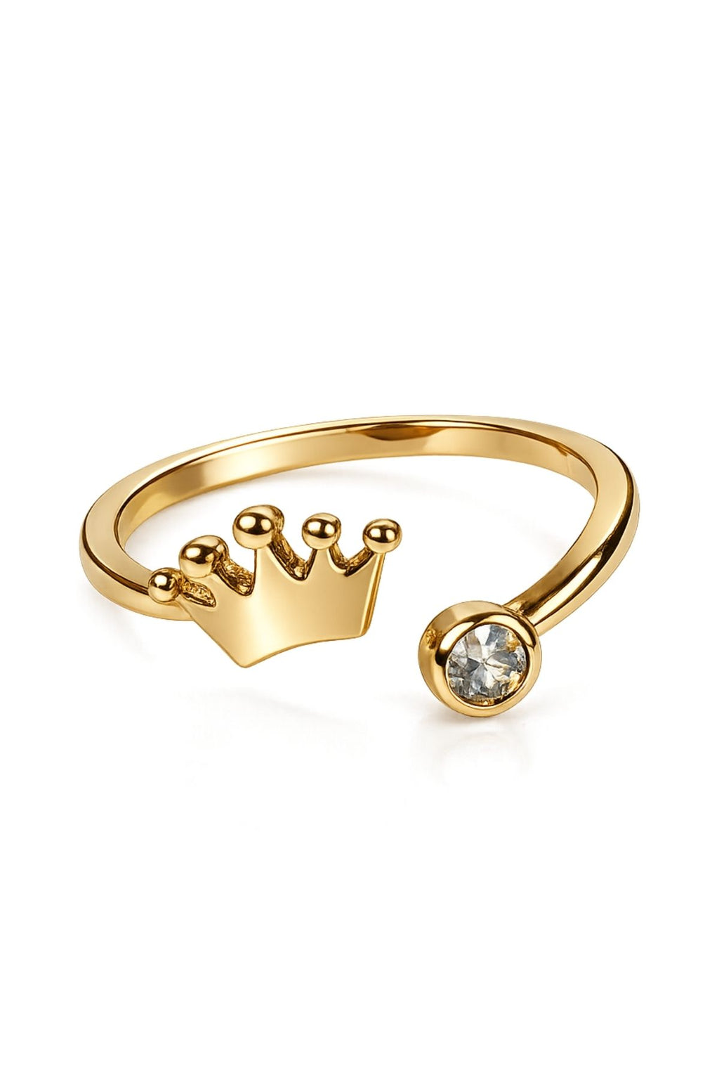 Adjustable Gold Finger Ring