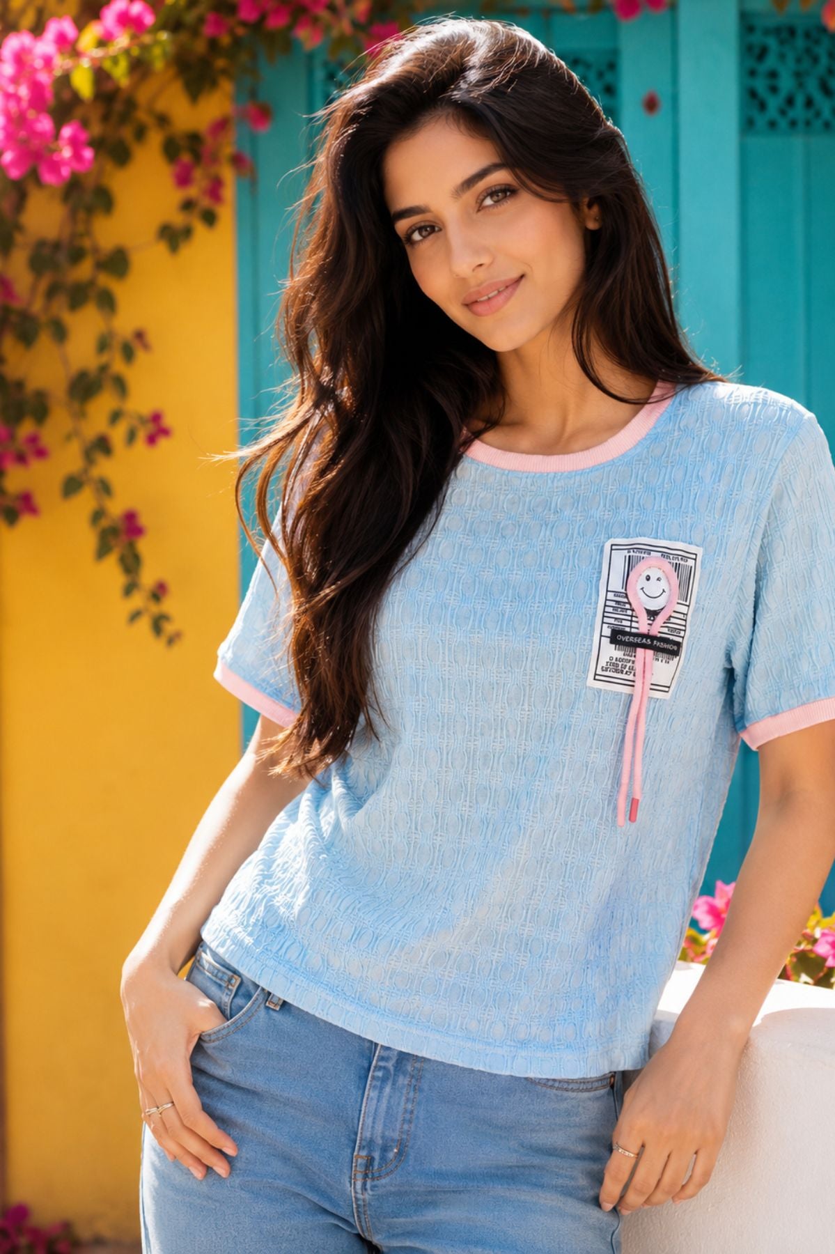 Smiley Nod Graphic T-Shirt