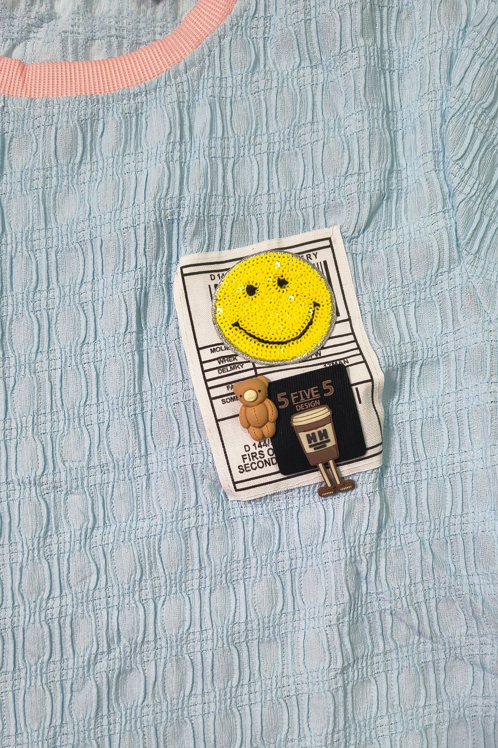 Shimmer Smiley T-Shirt