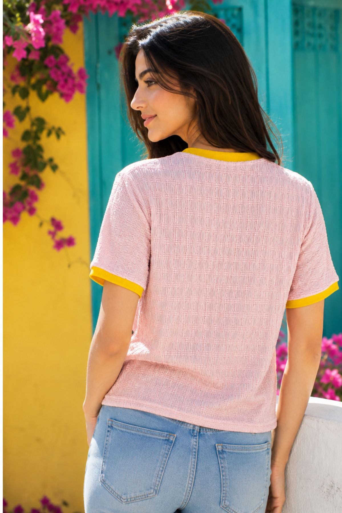 Shimmer Smiley T-Shirt