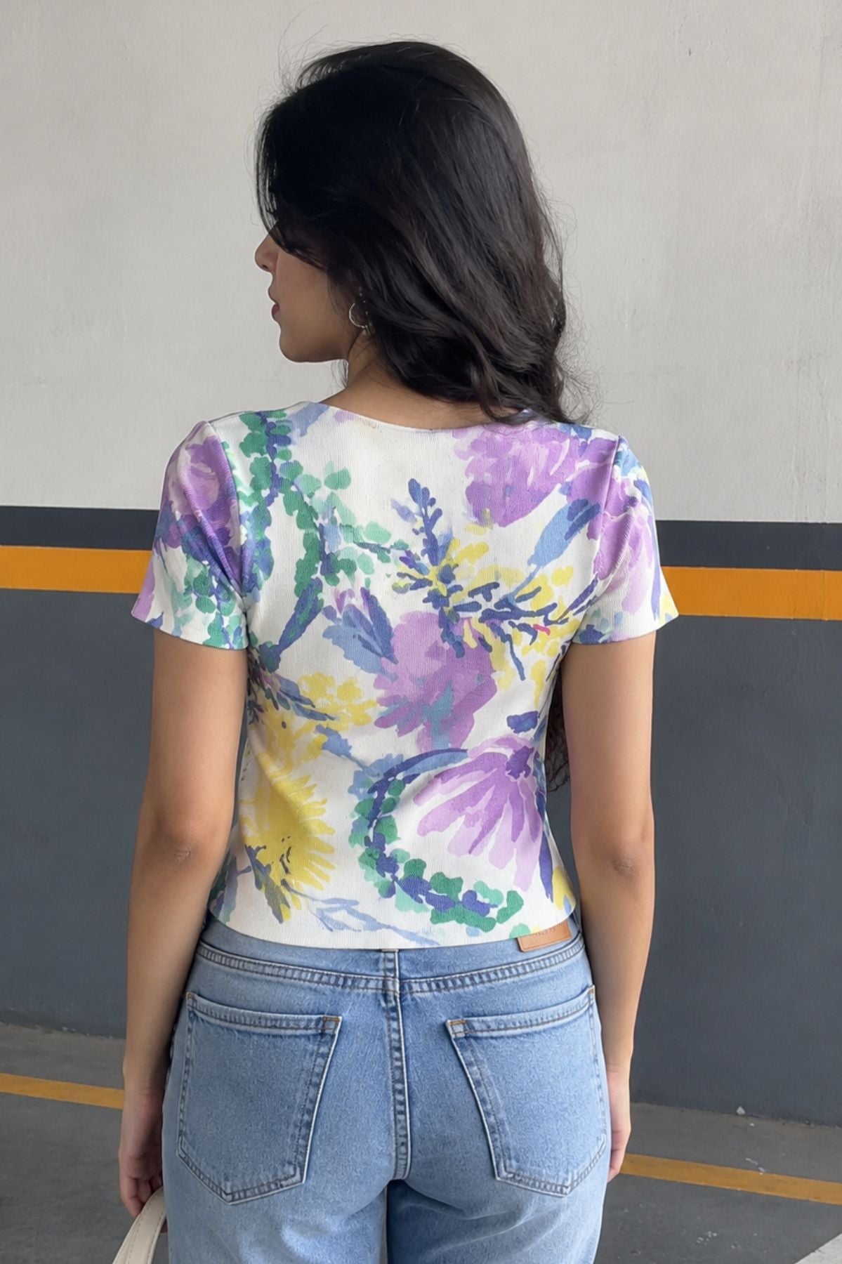 Blooming Vibes Floral Knit Top