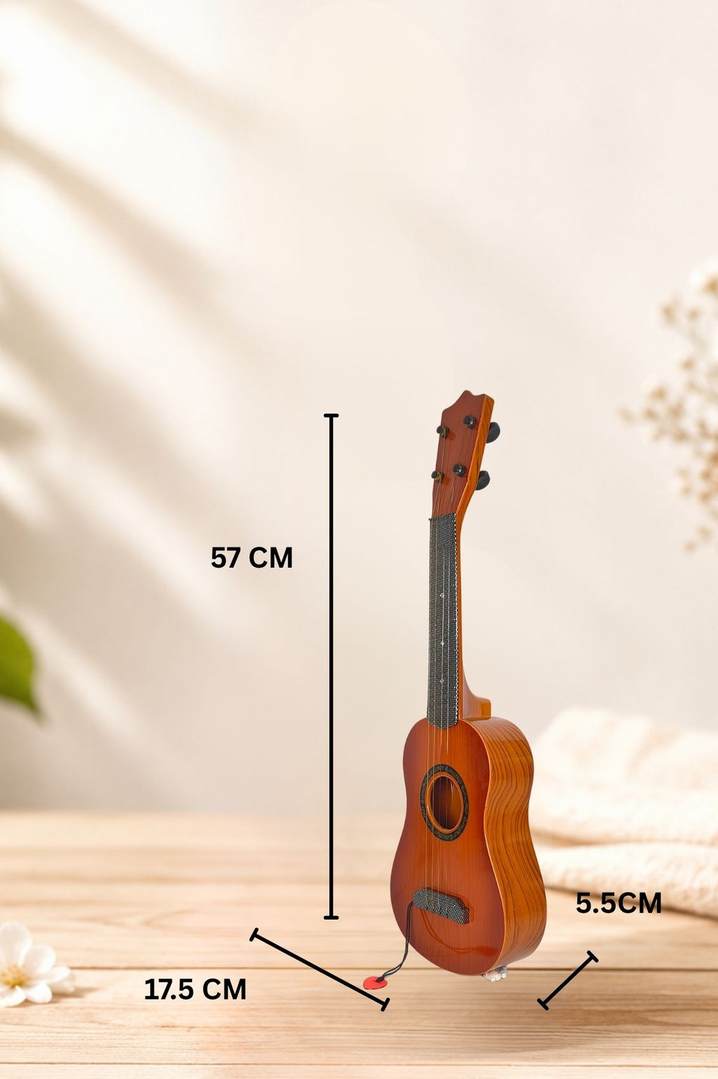 4-String Acoustic Toy Guitar