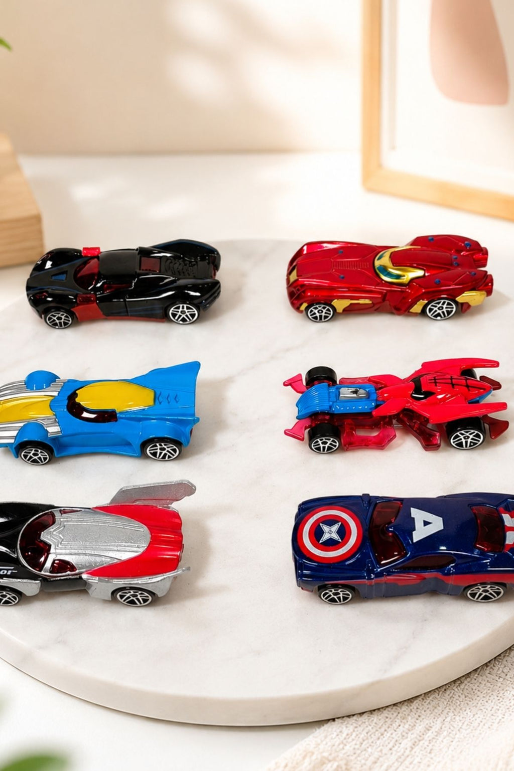 Avengers Metal Car Set (6 Pieces)