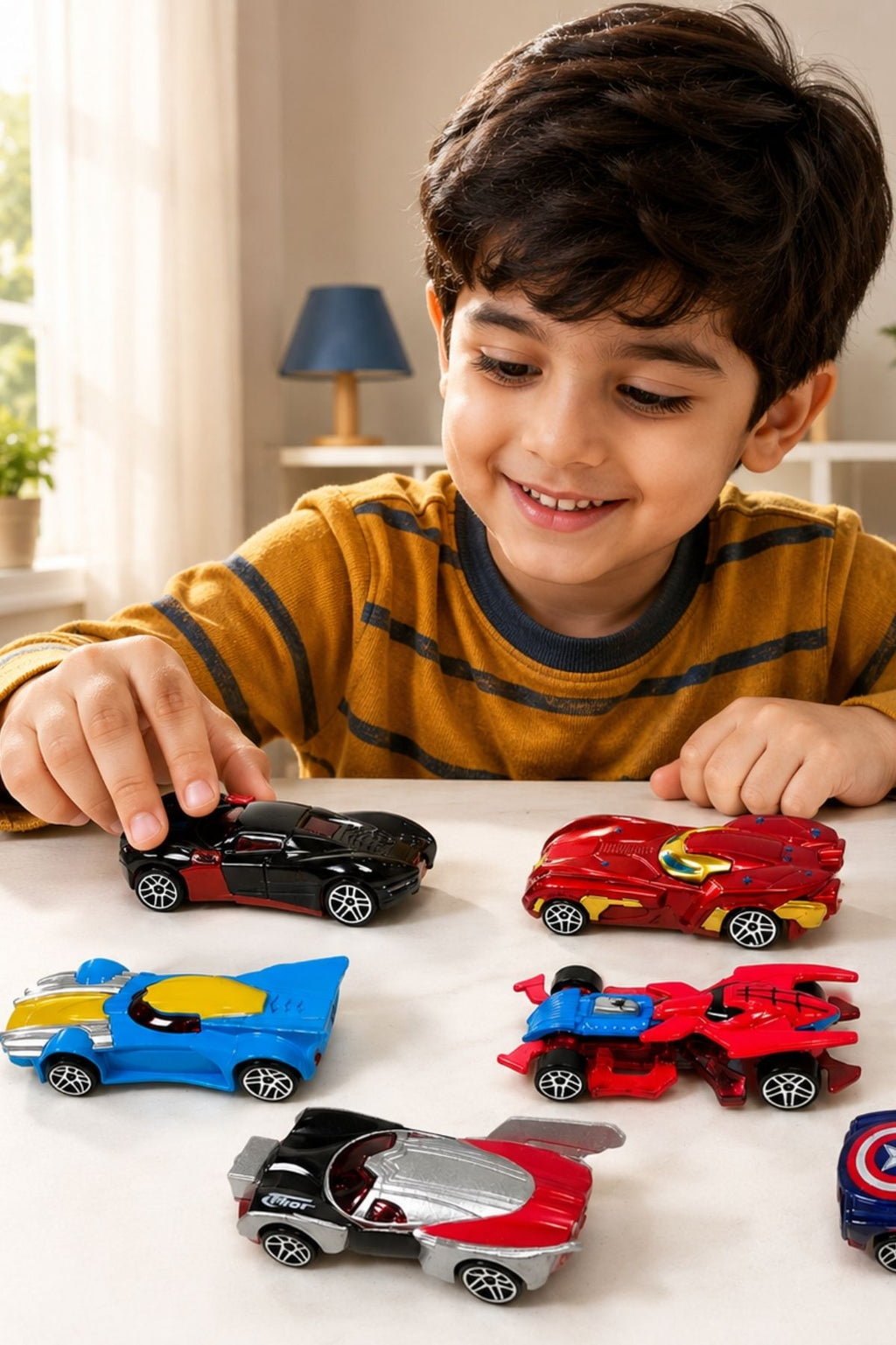 Avengers Metal Car Set (6 Pieces)