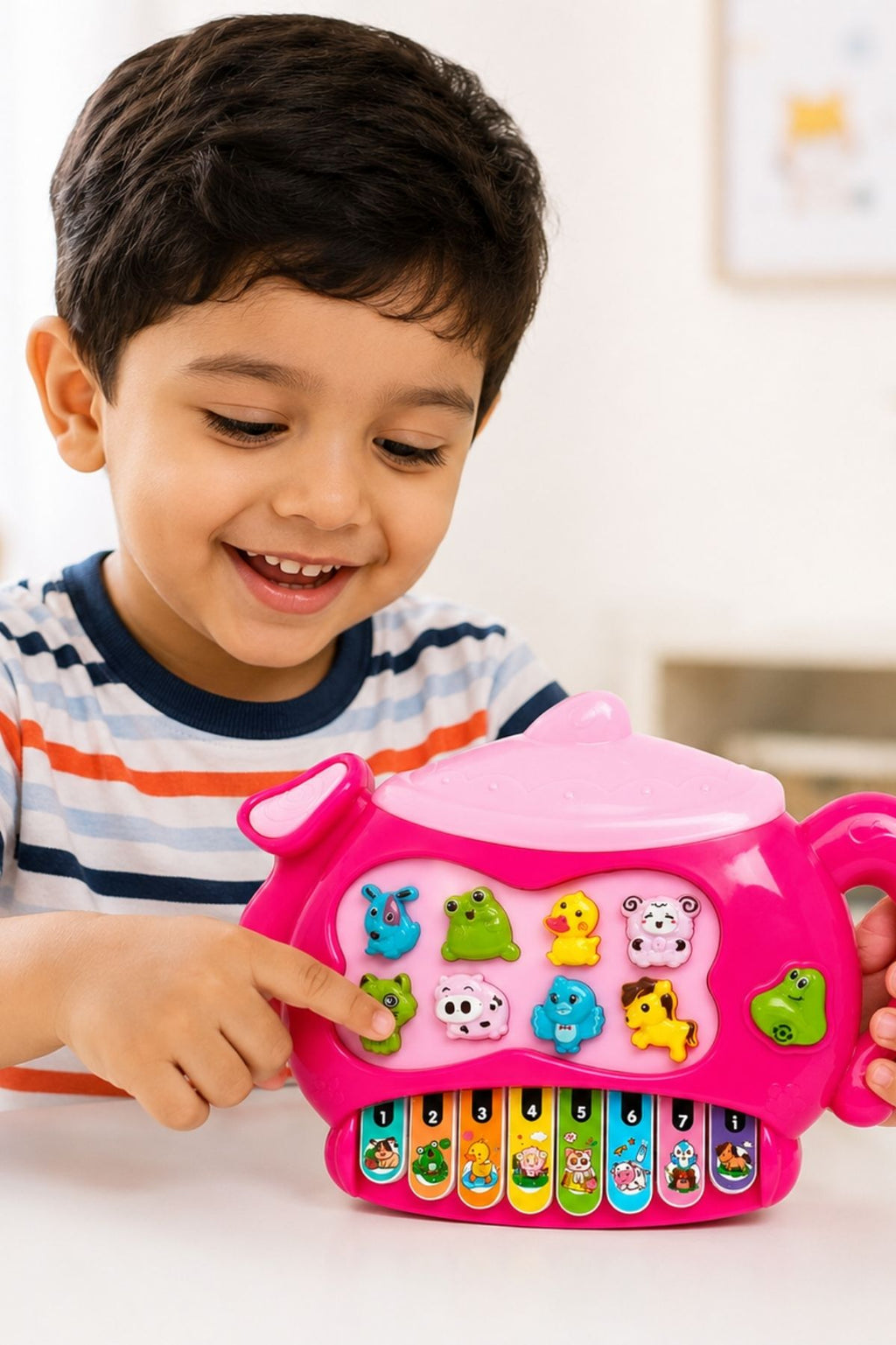Keyboard Musical Instrument Toy (5 Voice Modes)